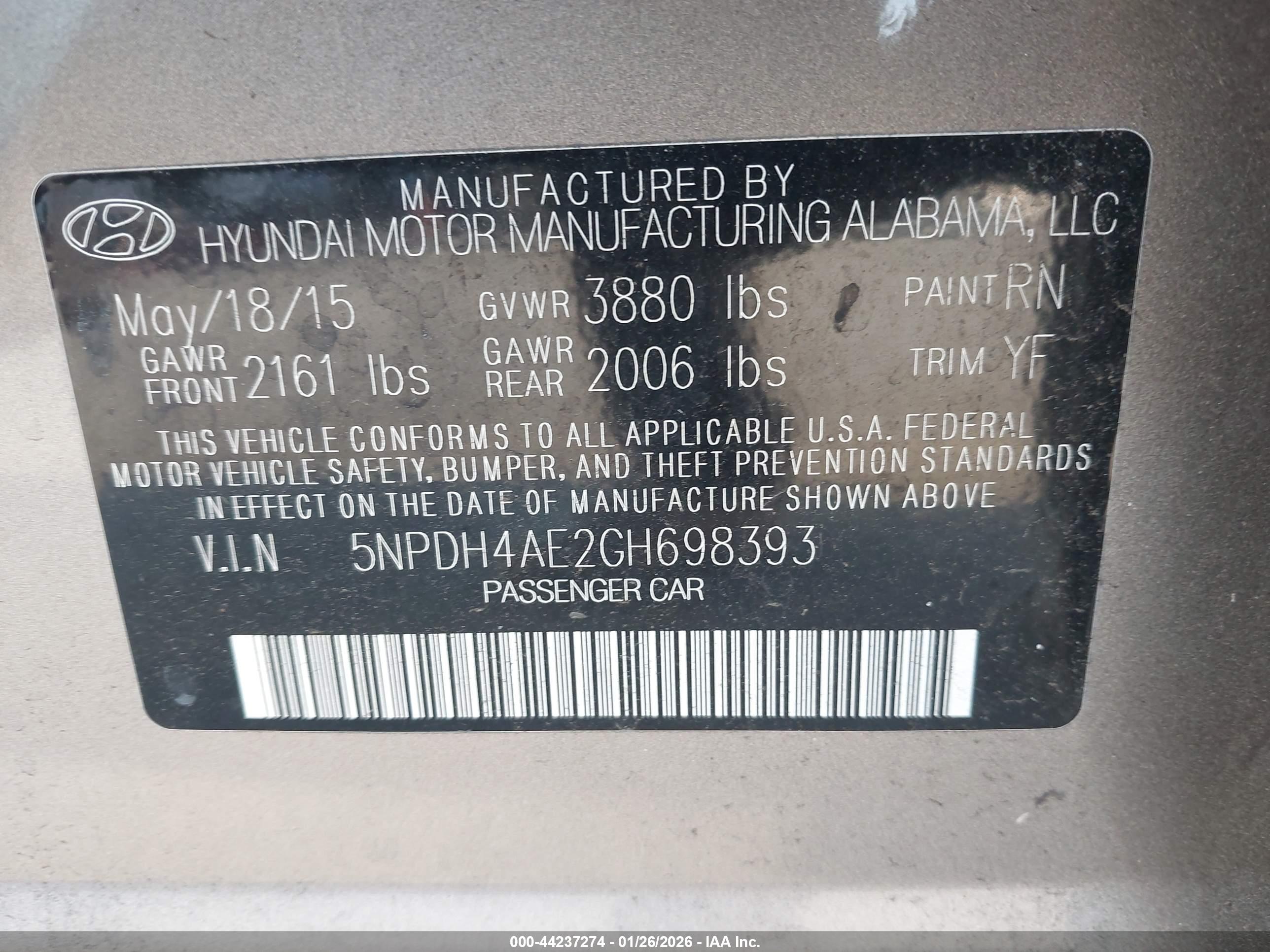 HYUNDAI ELANTRA image 9