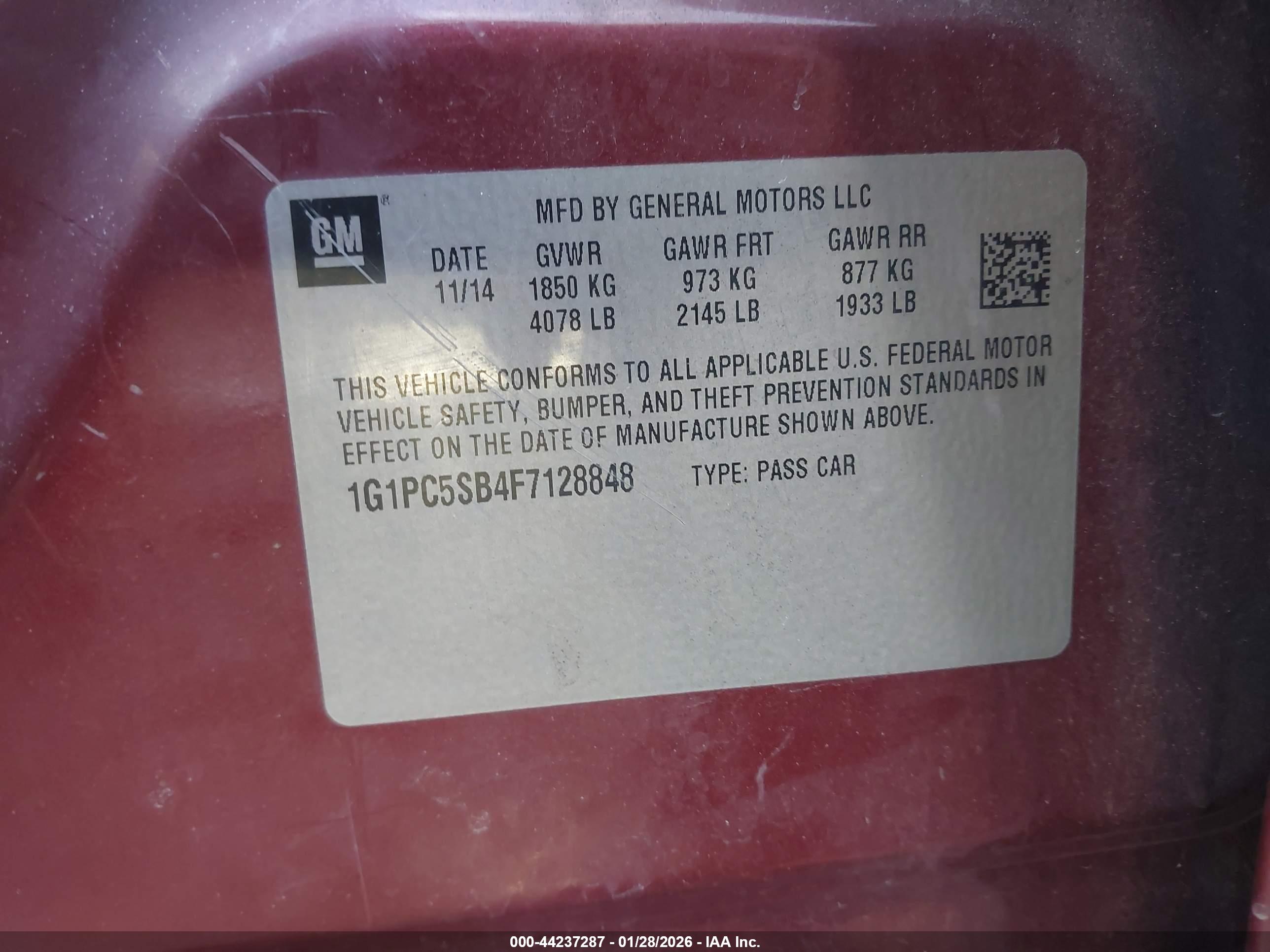 CHEVROLET CRUZE image 9