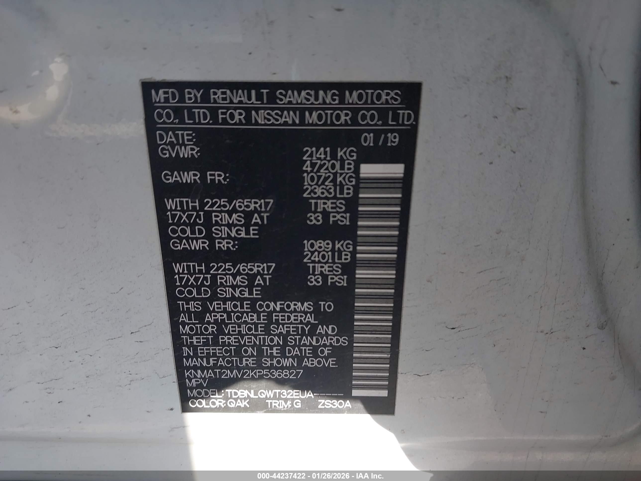 NISSAN ROGUE image 9