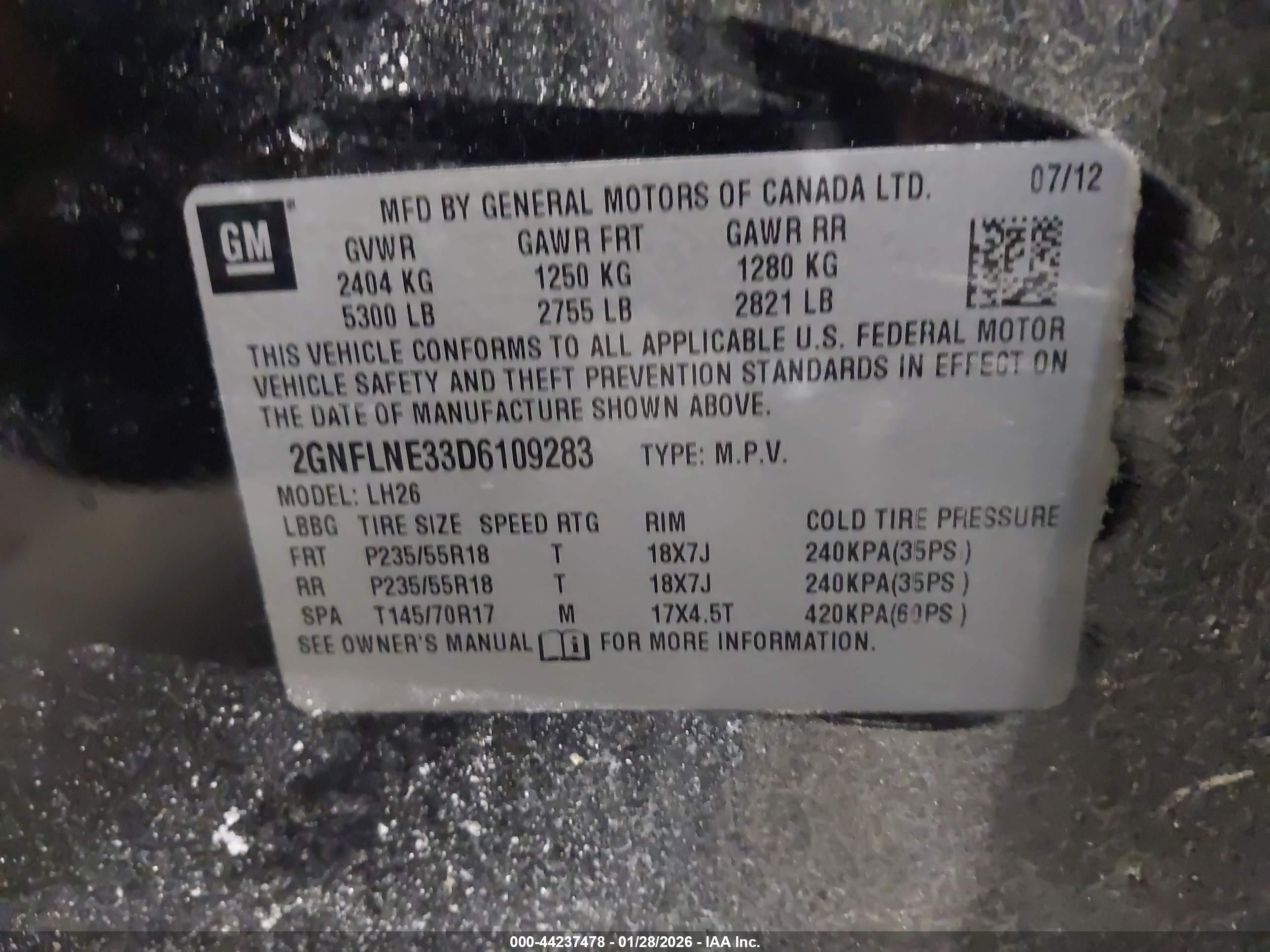 CHEVROLET EQUINOX image 9