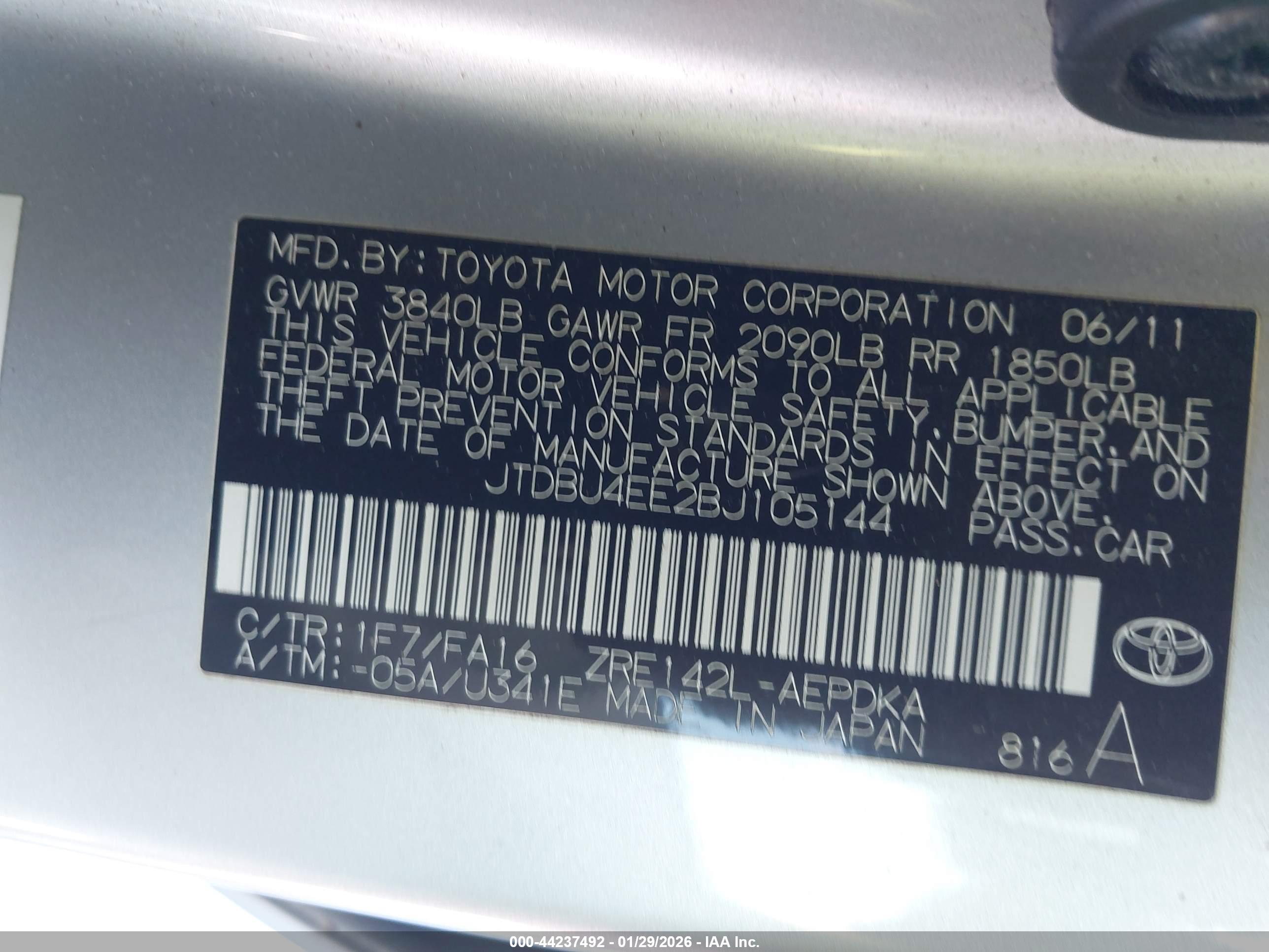 TOYOTA COROLLA image 9