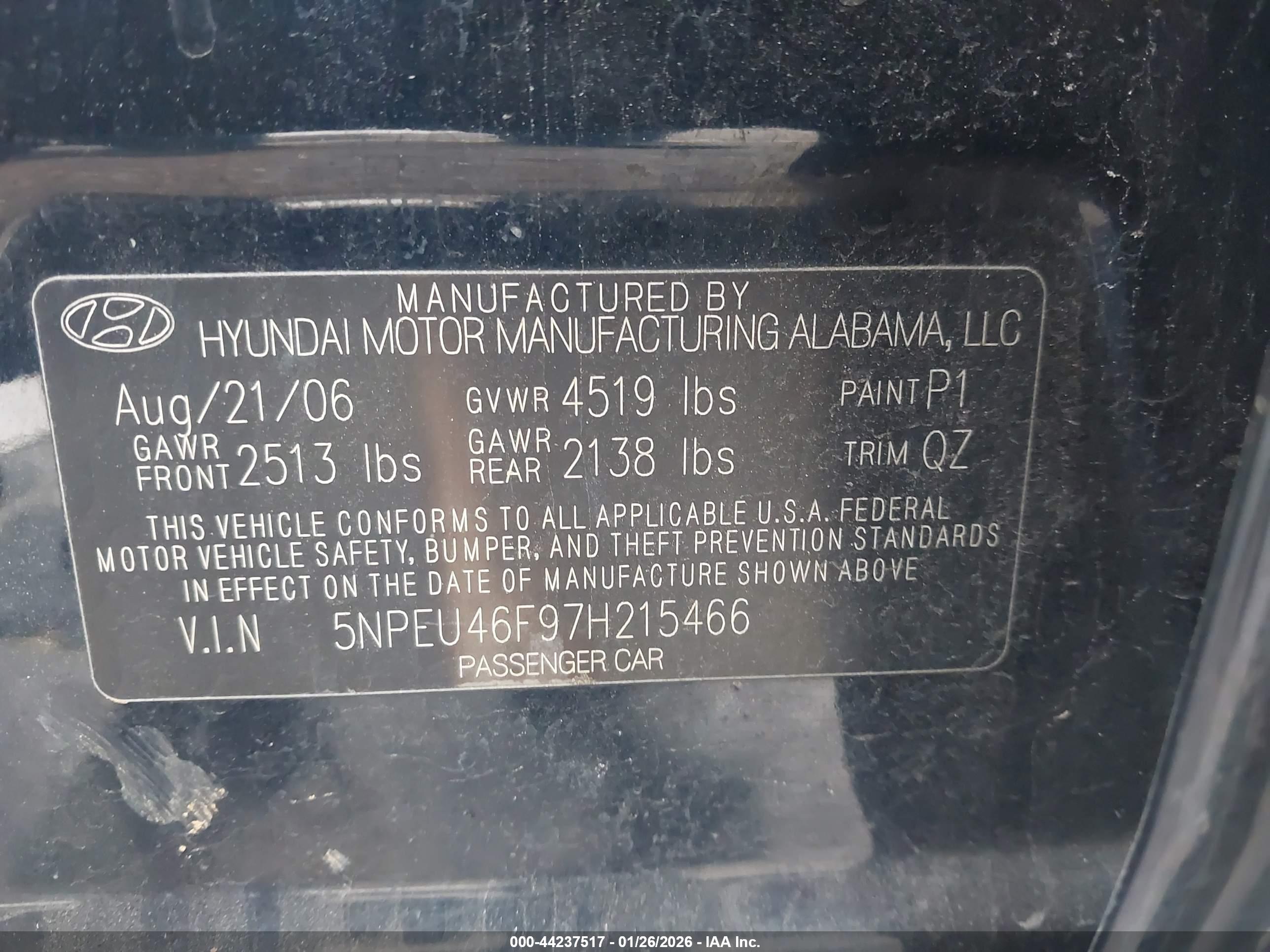 HYUNDAI SONATA image 9
