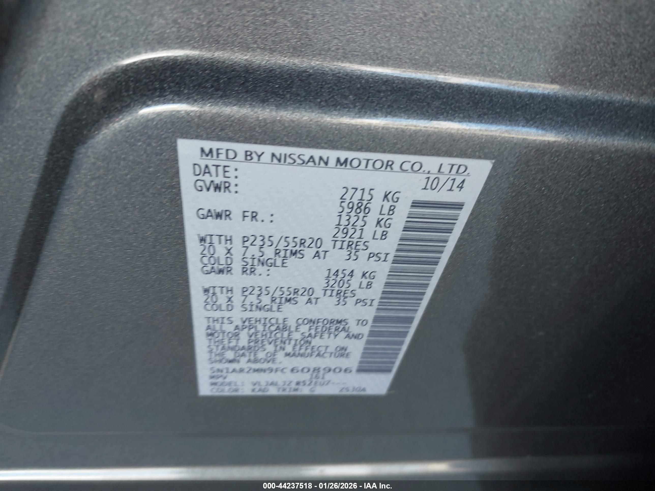 NISSAN PATHFINDER image 9