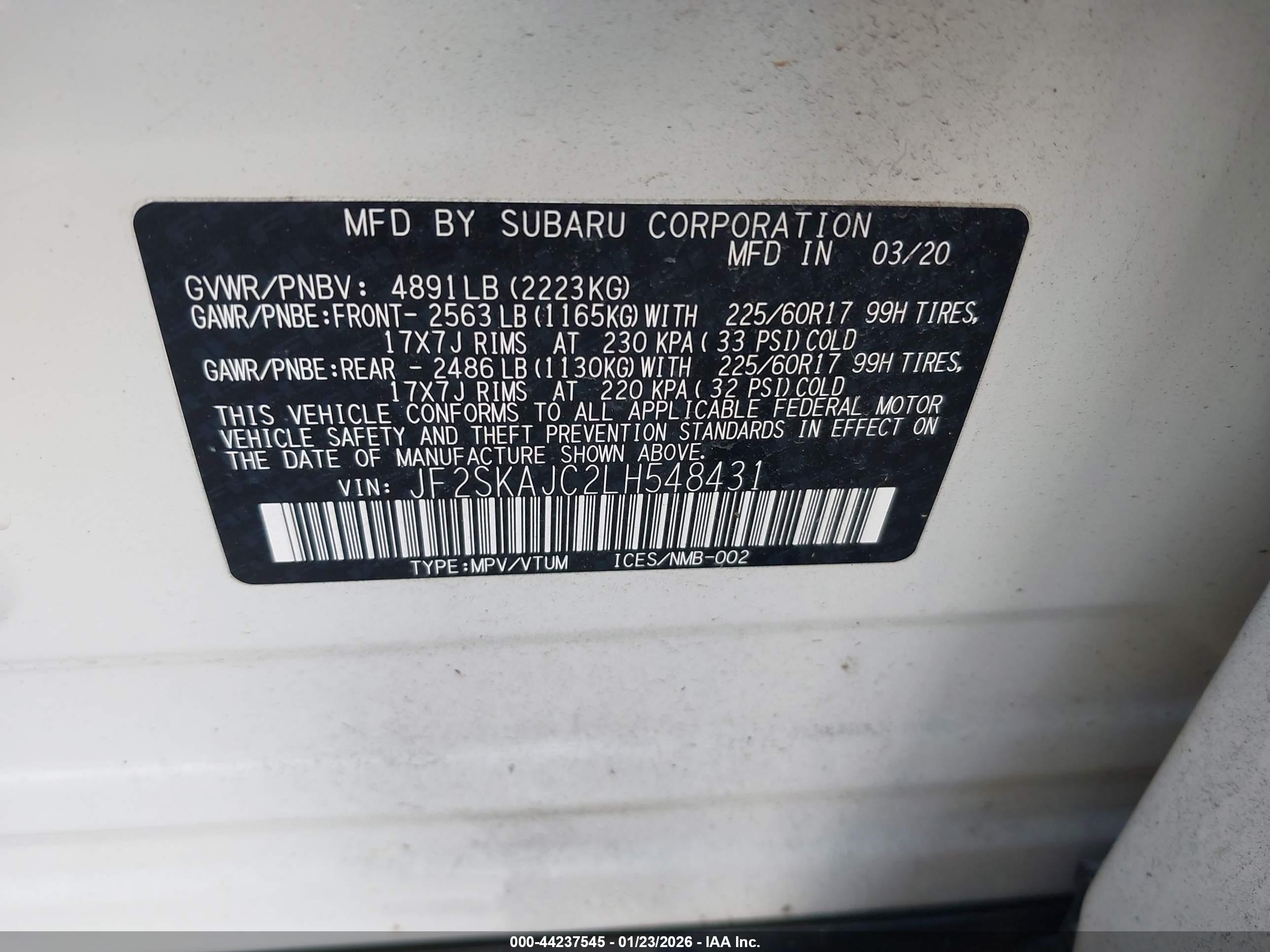 SUBARU FORESTER image 9