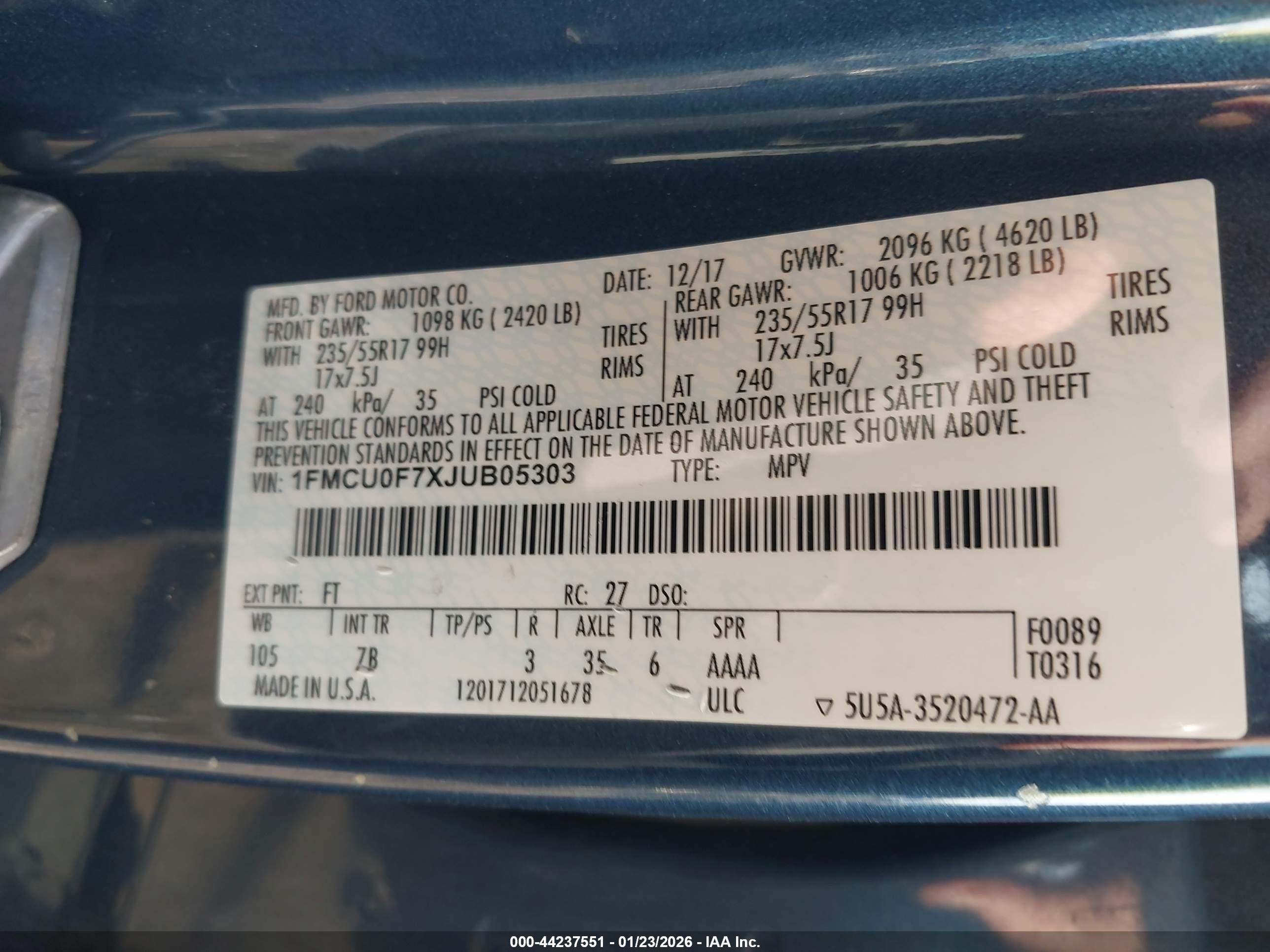 FORD ESCAPE image 9