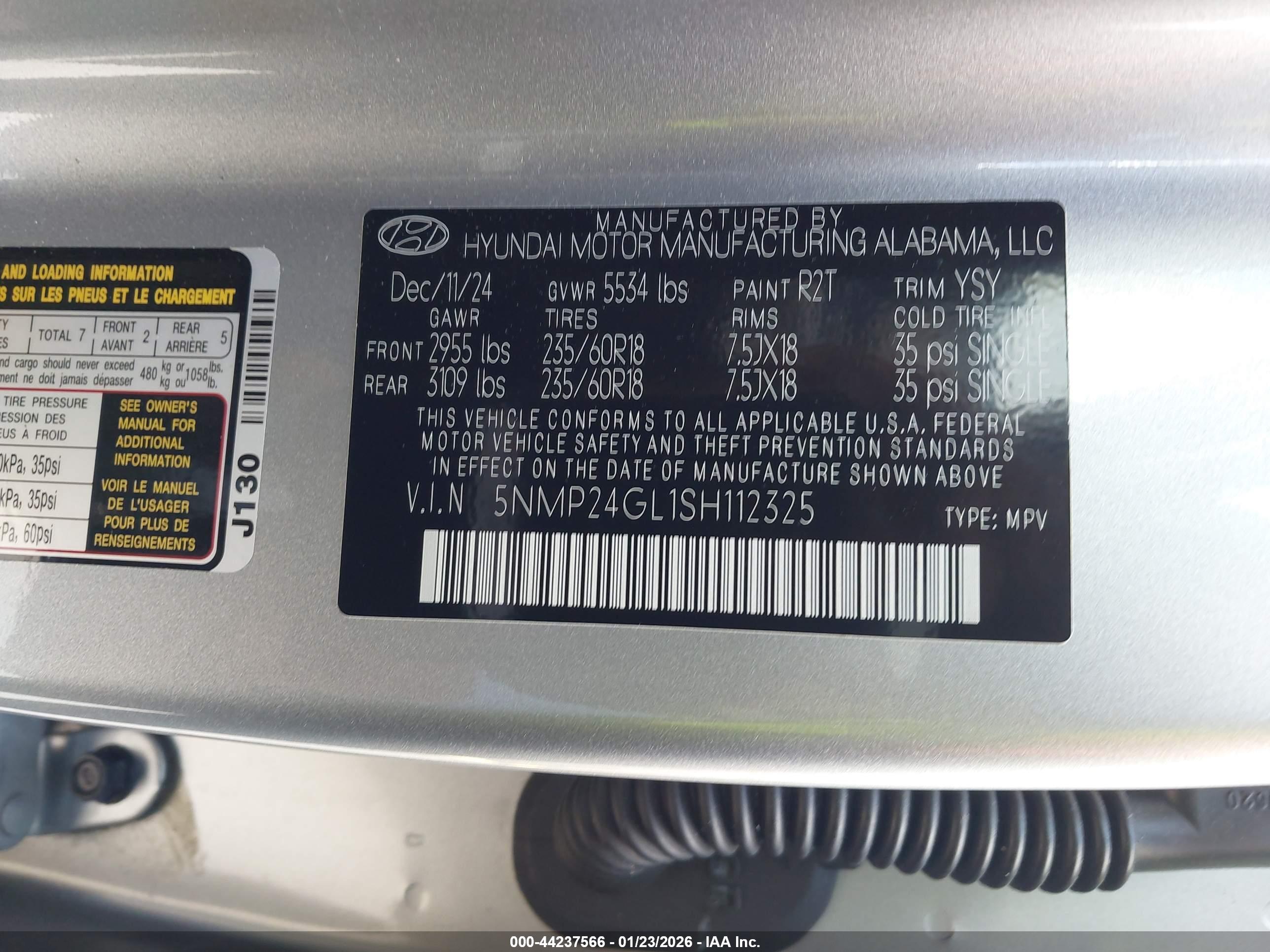 HYUNDAI SANTA image 9