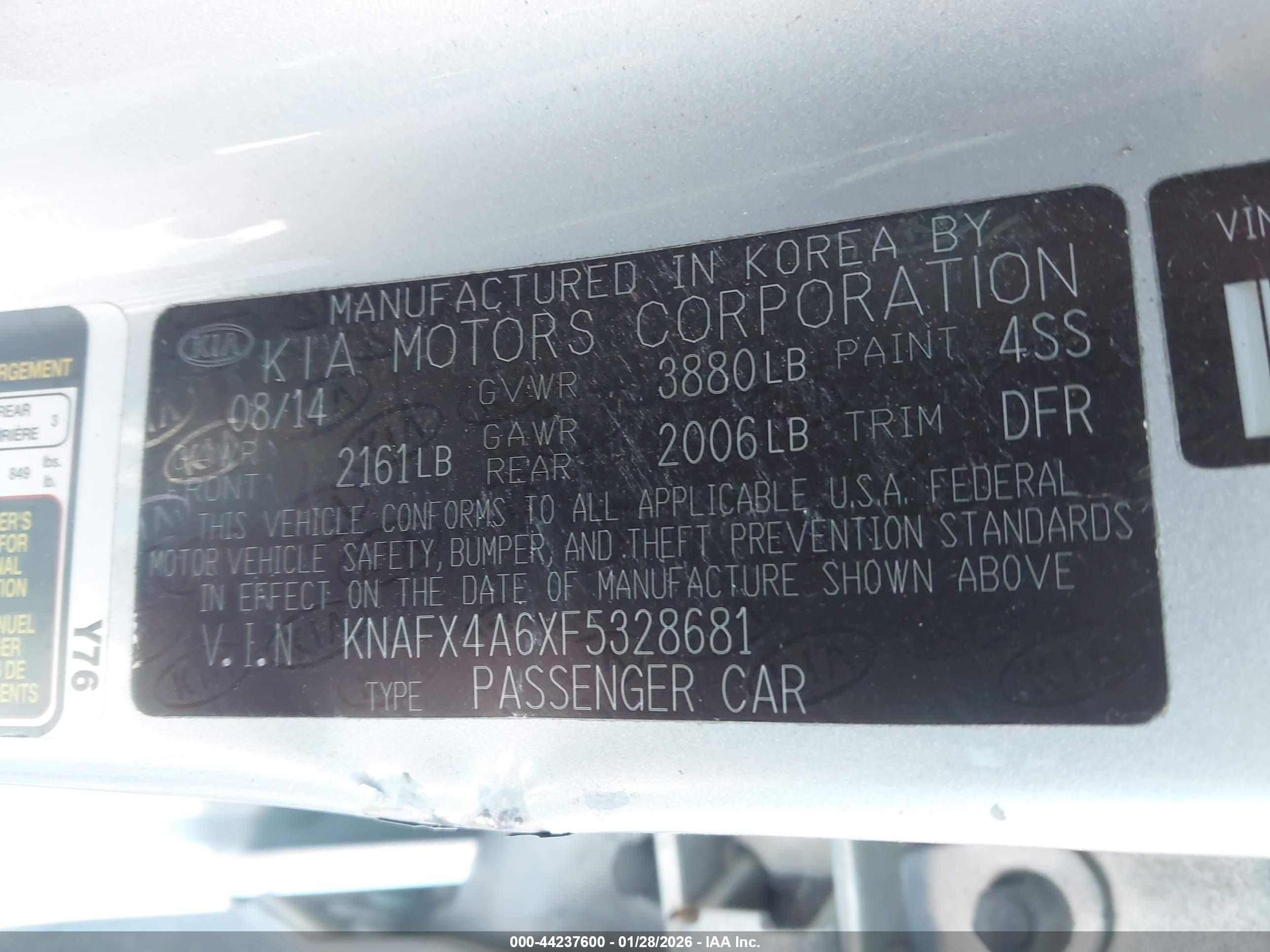 KIA FORTE image 9