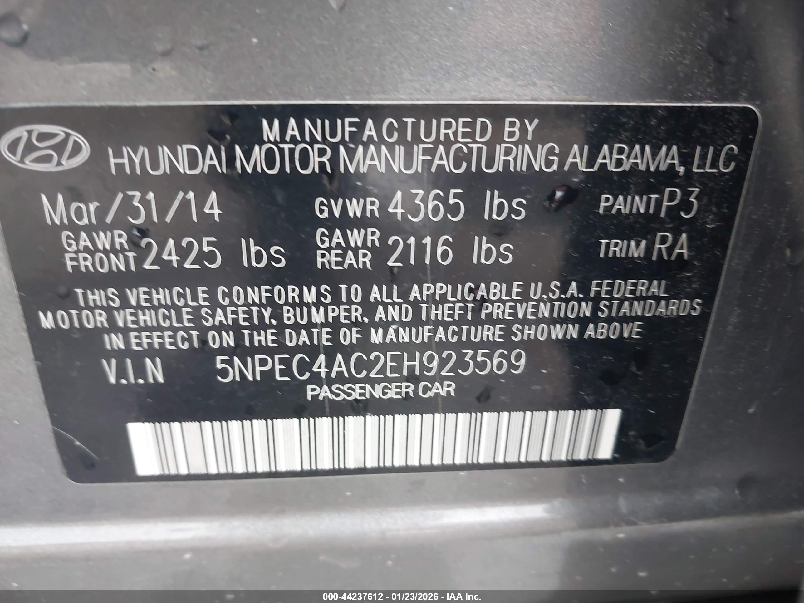 HYUNDAI SONATA image 9