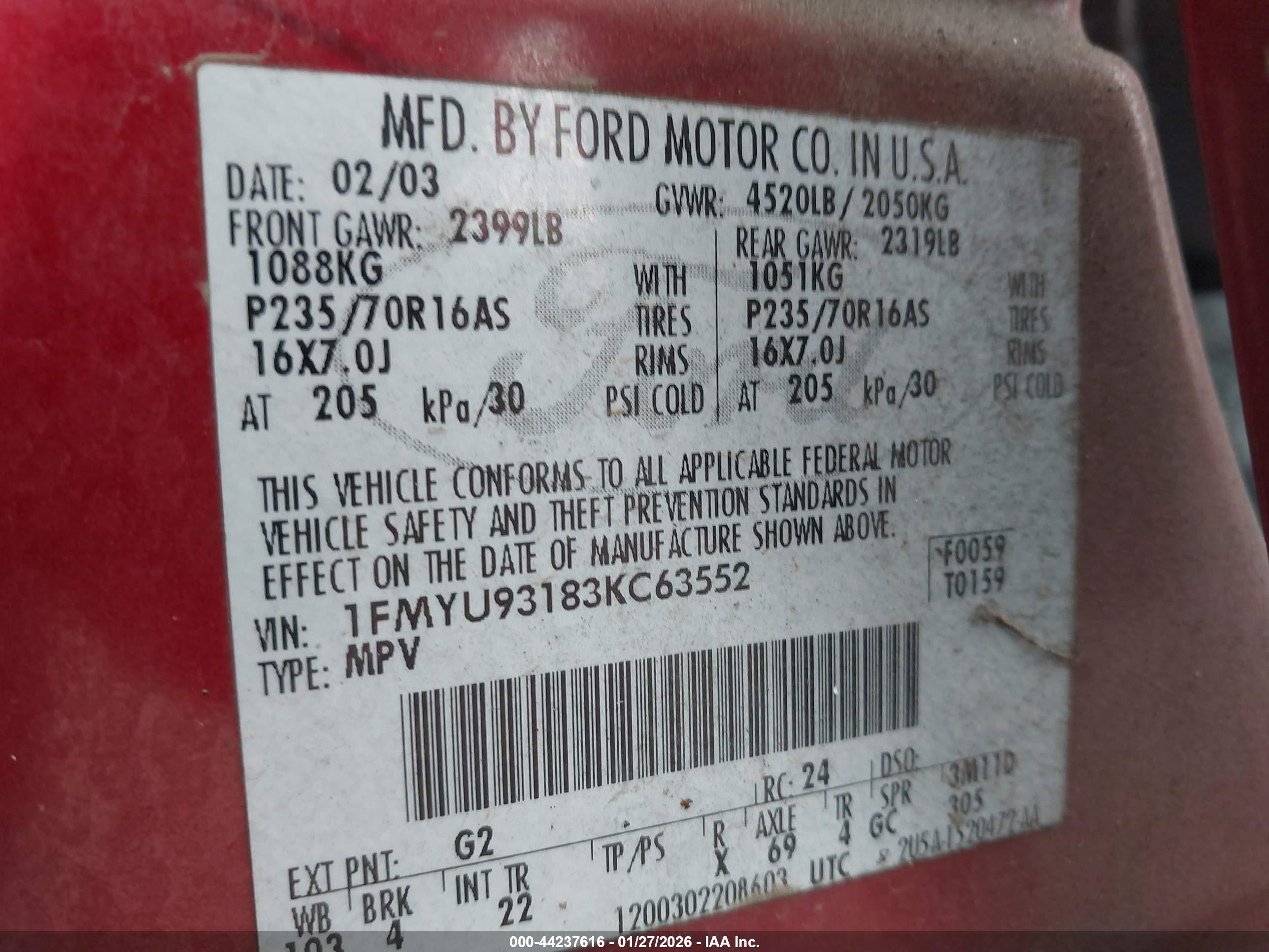 FORD ESCAPE image 9