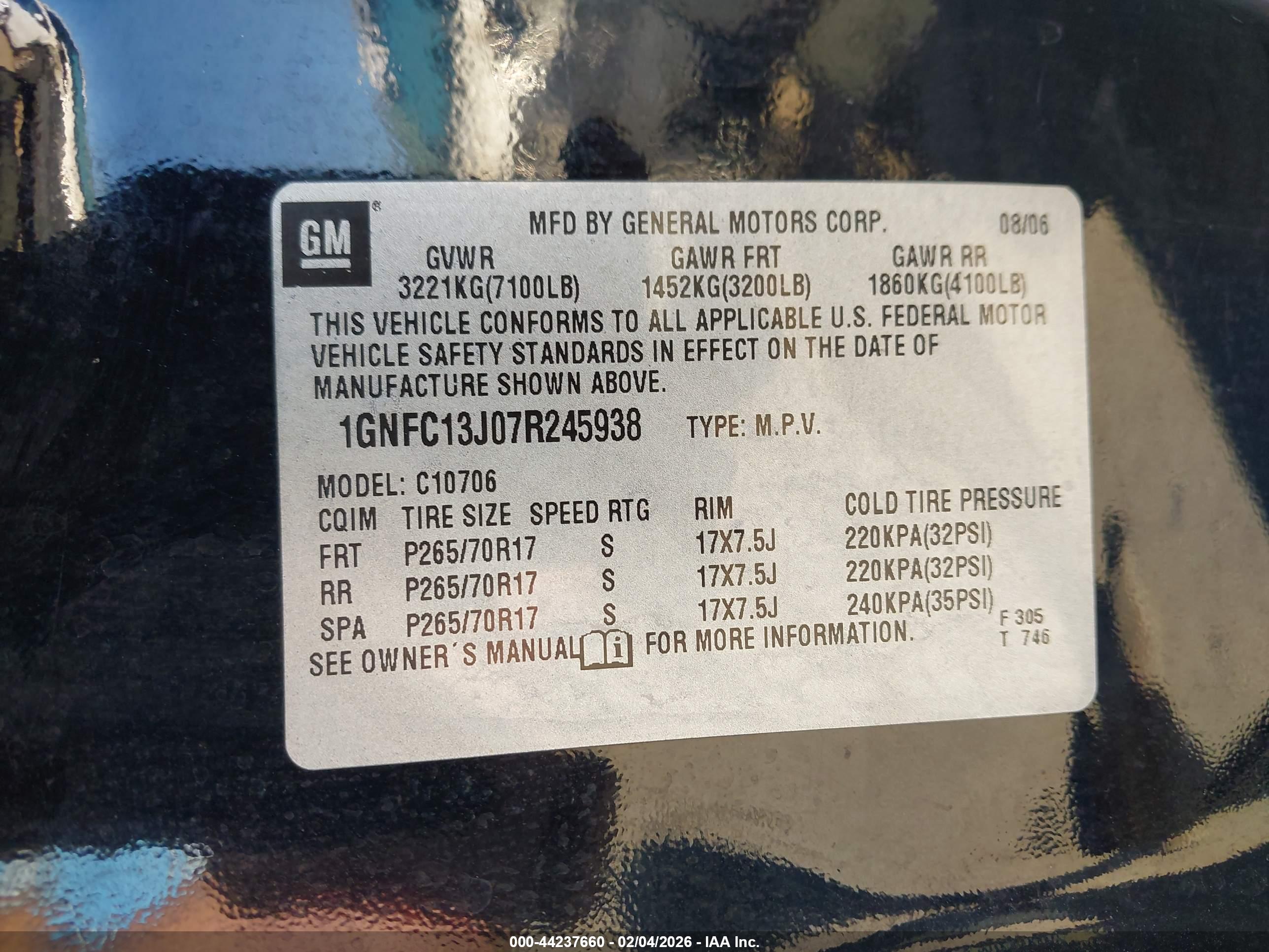 CHEVROLET TAHOE image 9