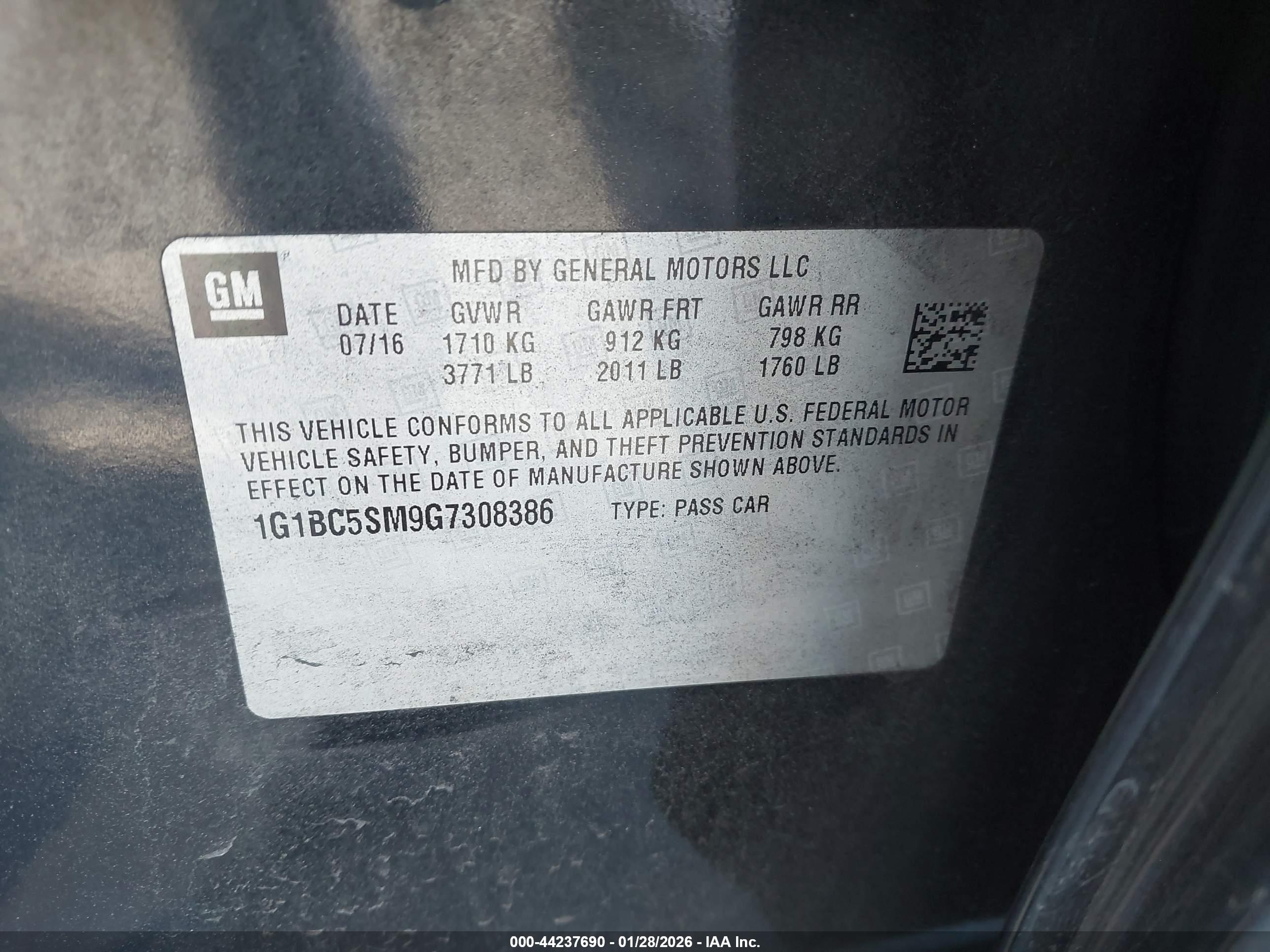 CHEVROLET CRUZE image 9