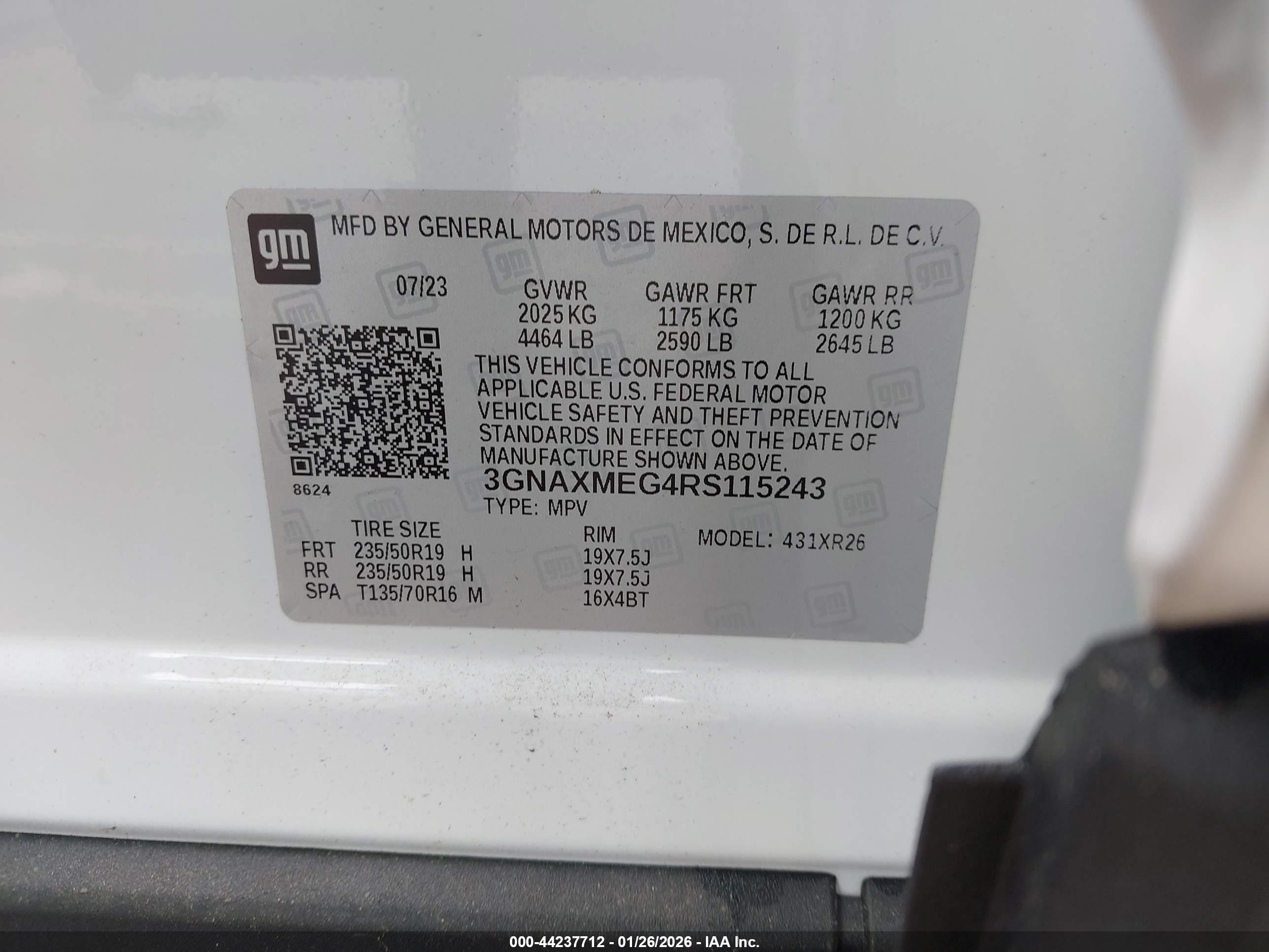 CHEVROLET EQUINOX image 9