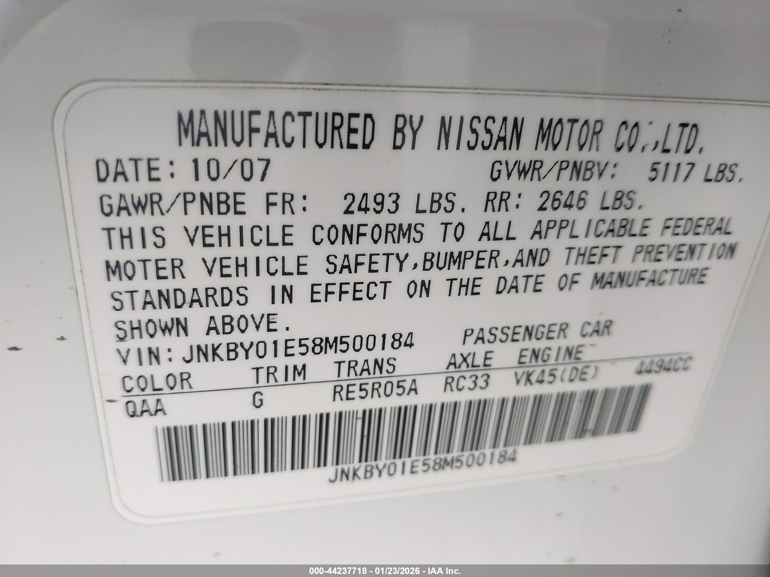 INFINITI M45 image 9