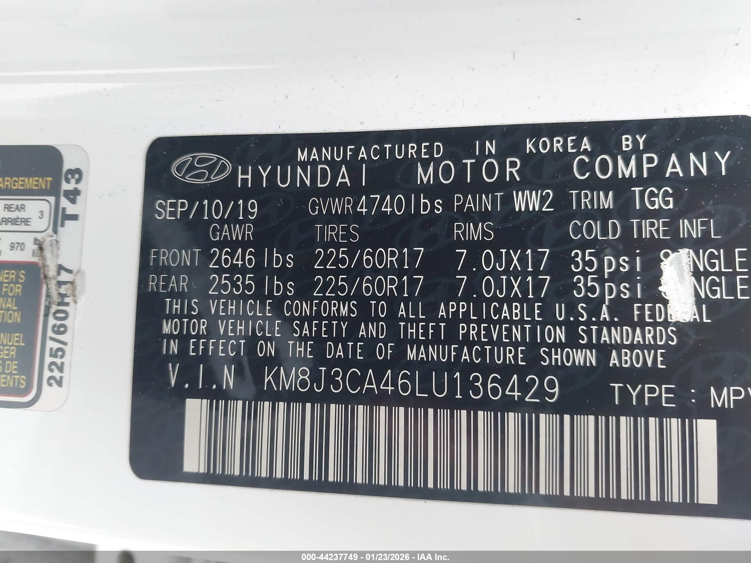 HYUNDAI TUCSON image 9