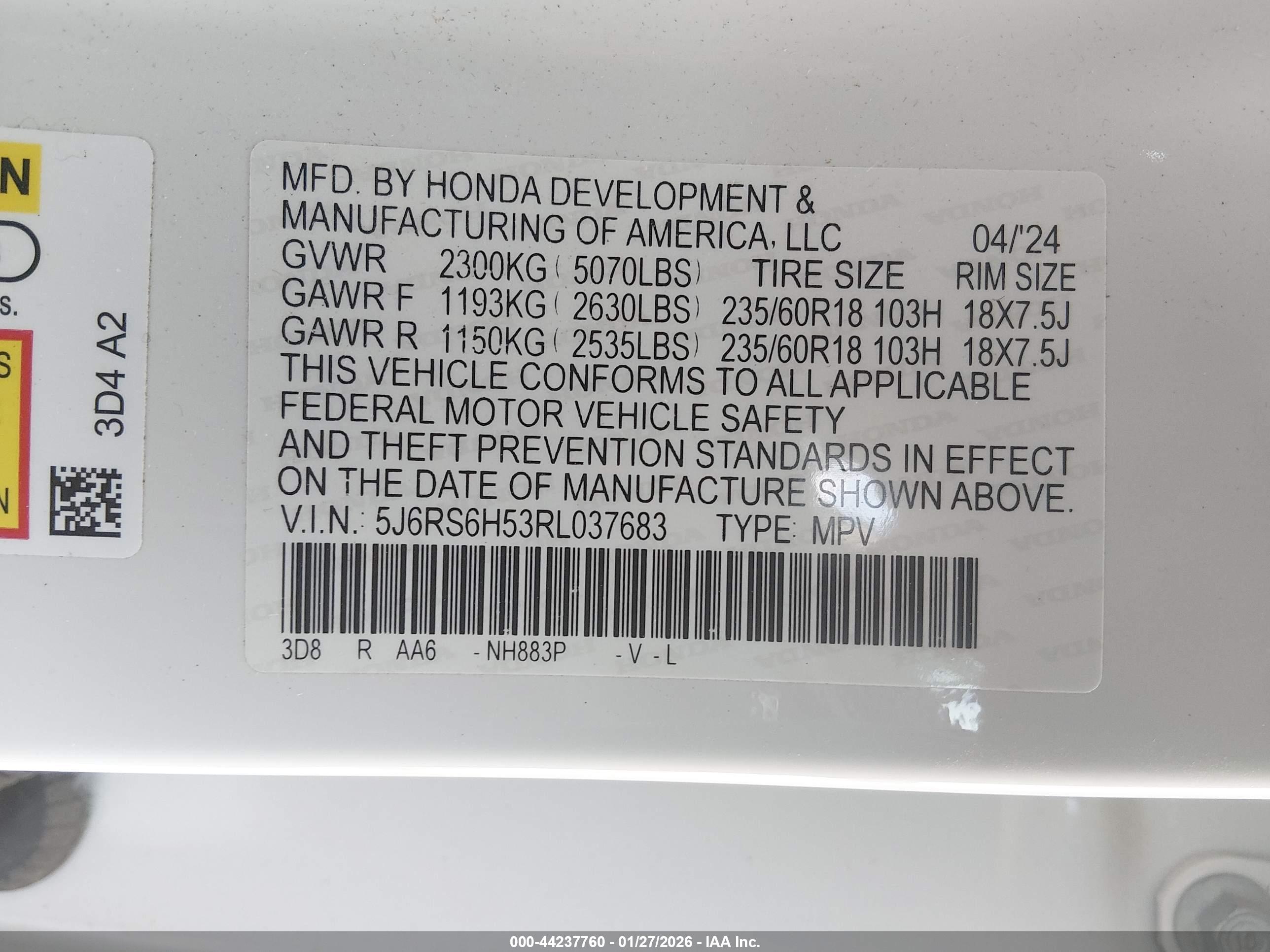 HONDA CR-V image 9