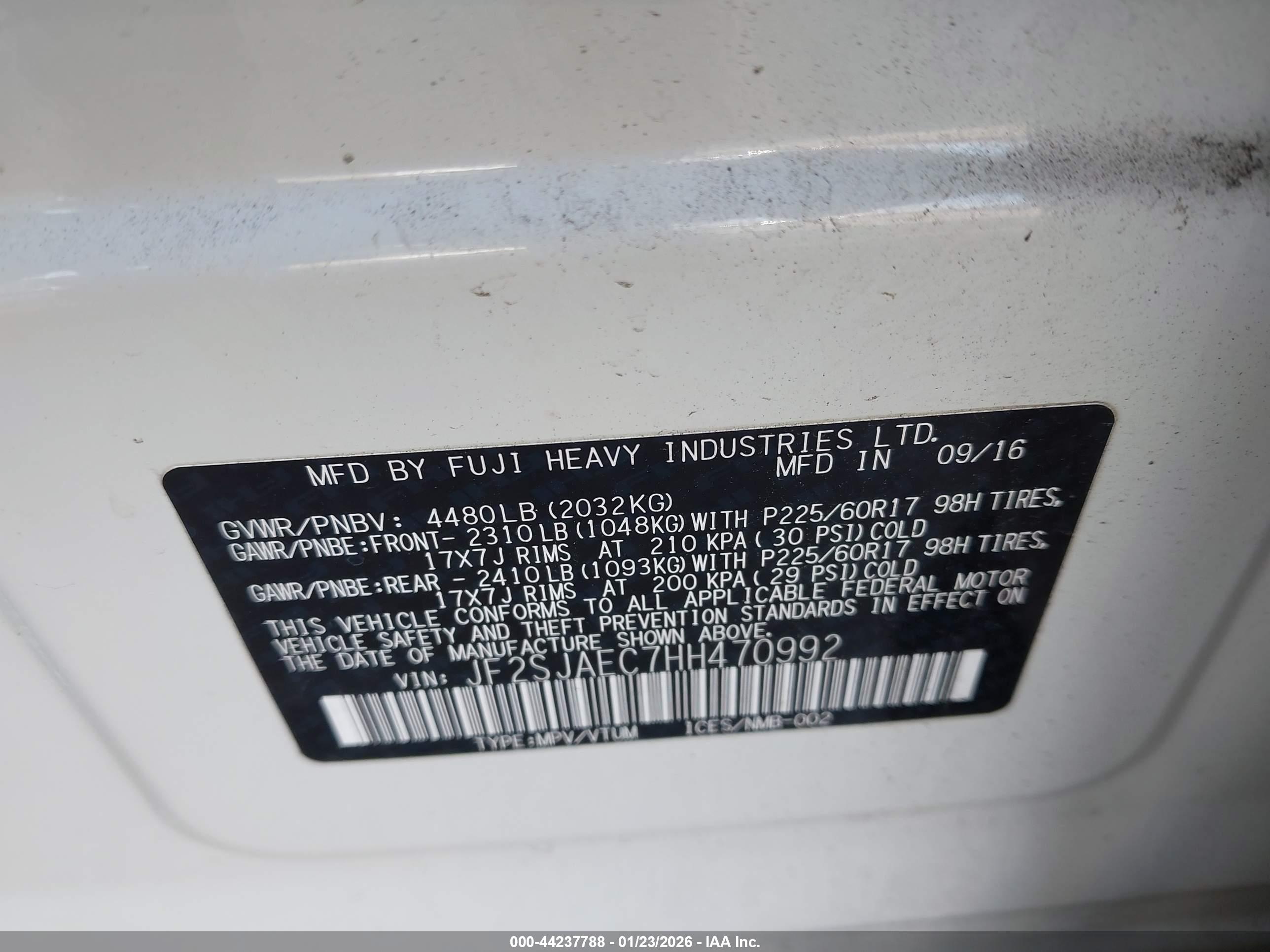 SUBARU FORESTER image 9