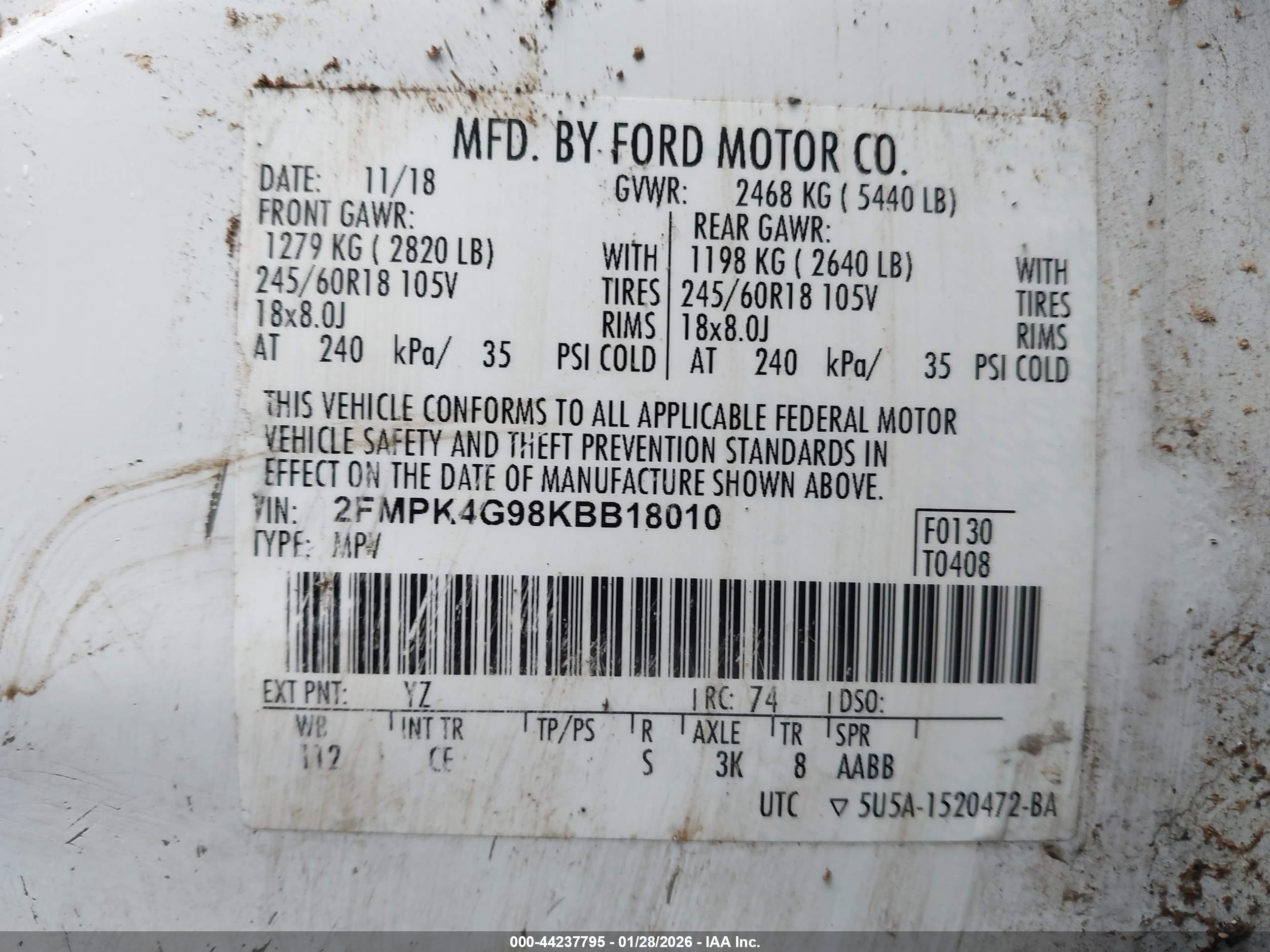 FORD EDGE image 9