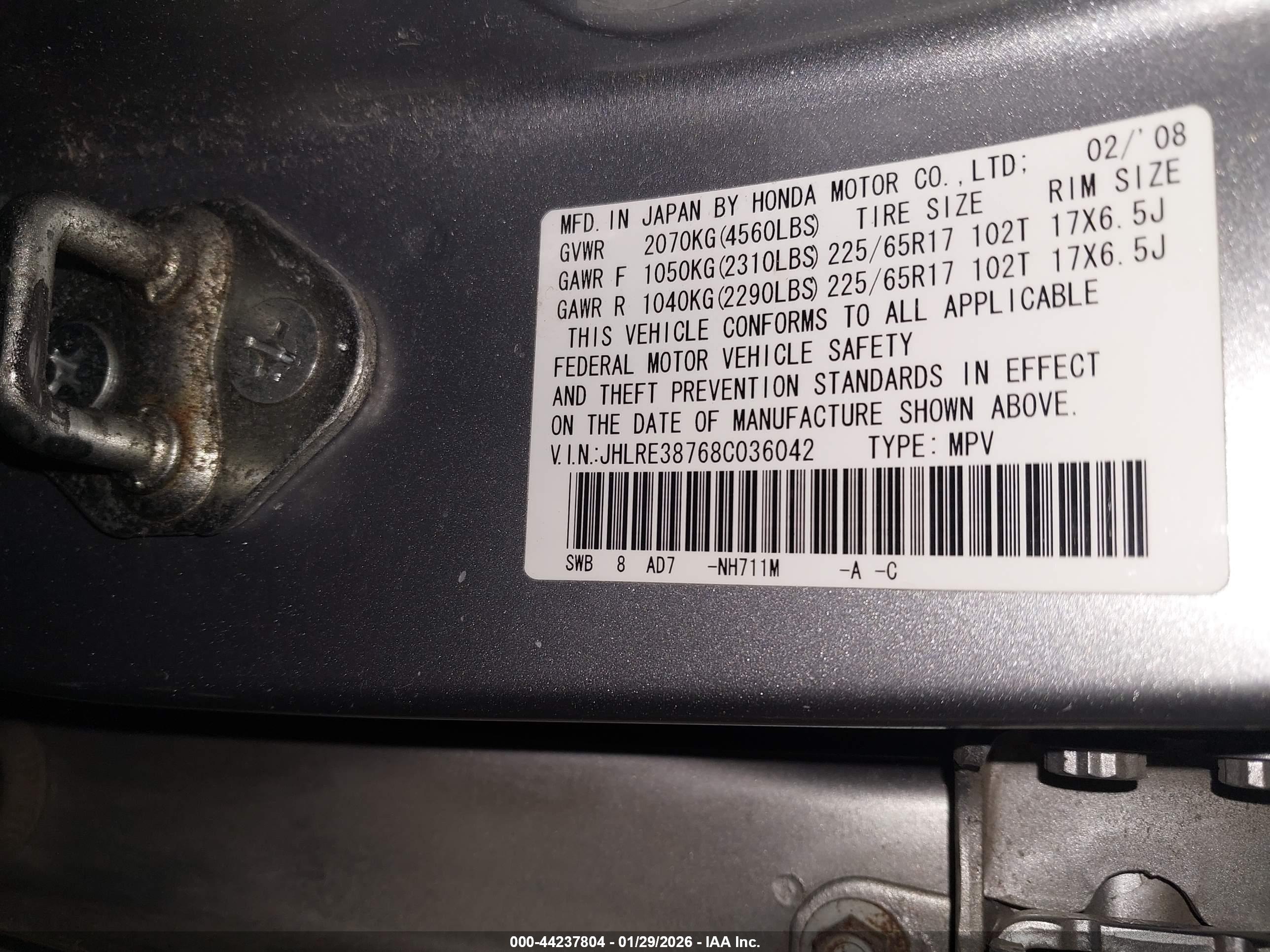 HONDA CR-V image 9