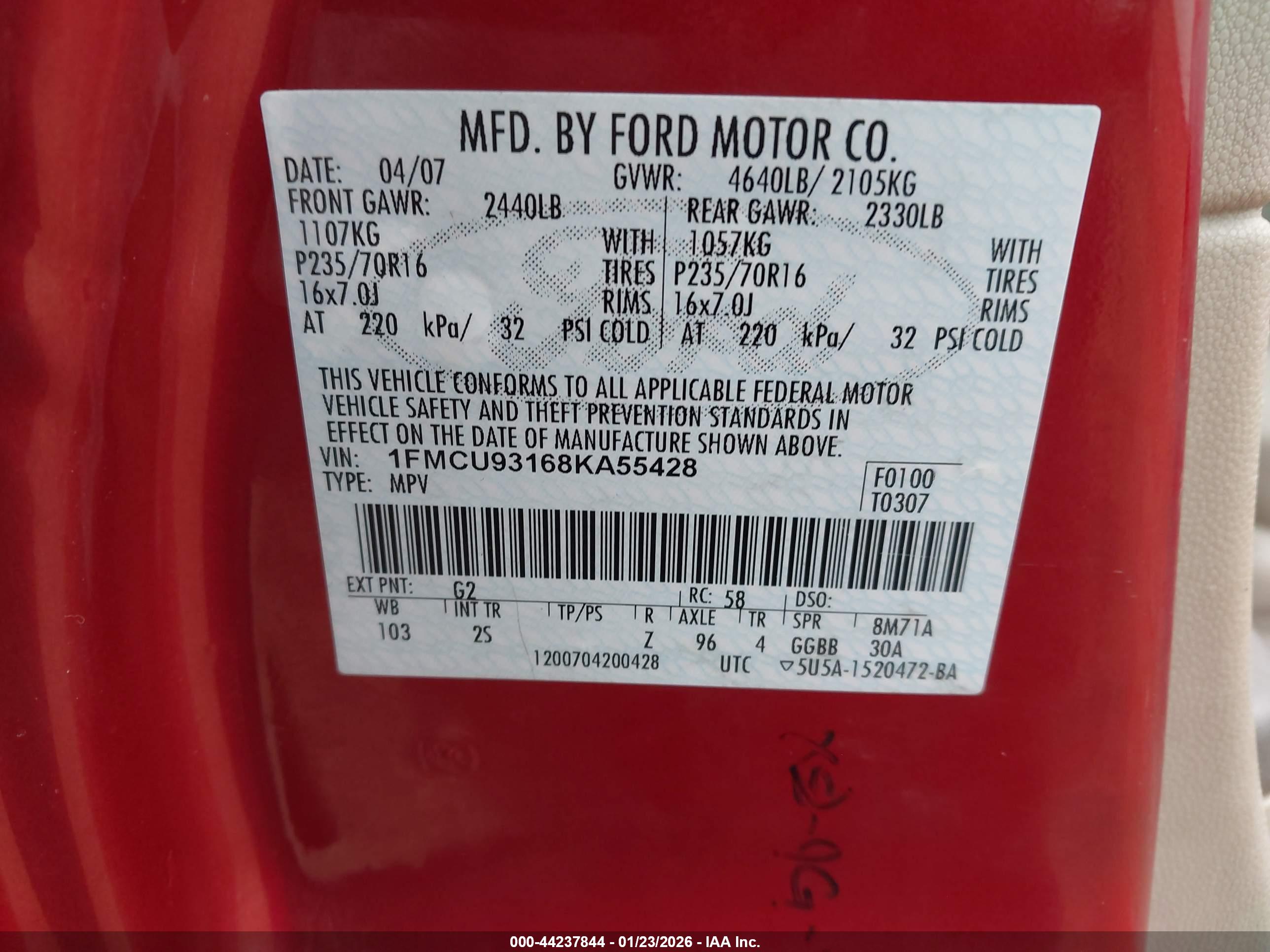 FORD ESCAPE image 9