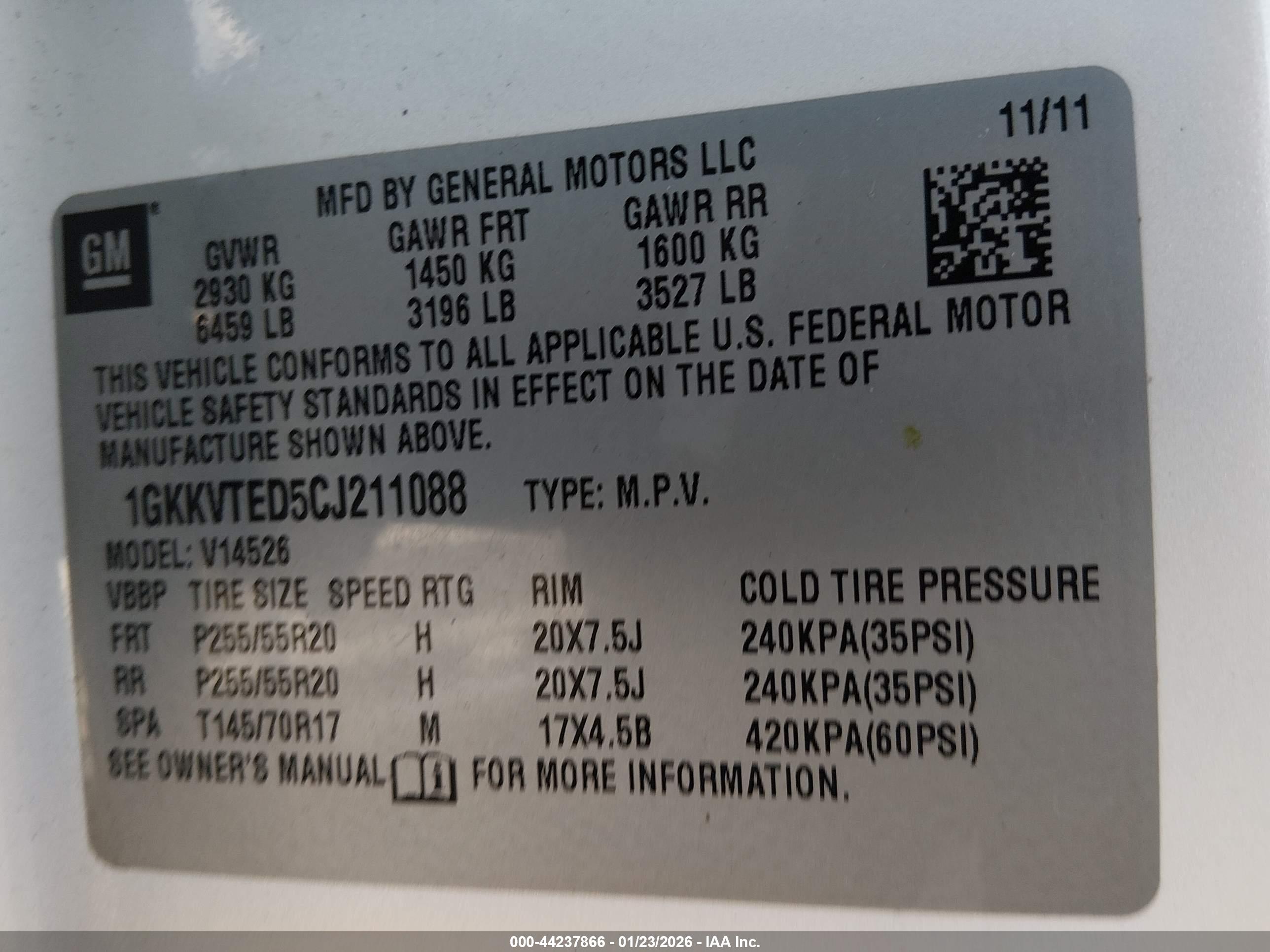 GMC ACADIA image 9