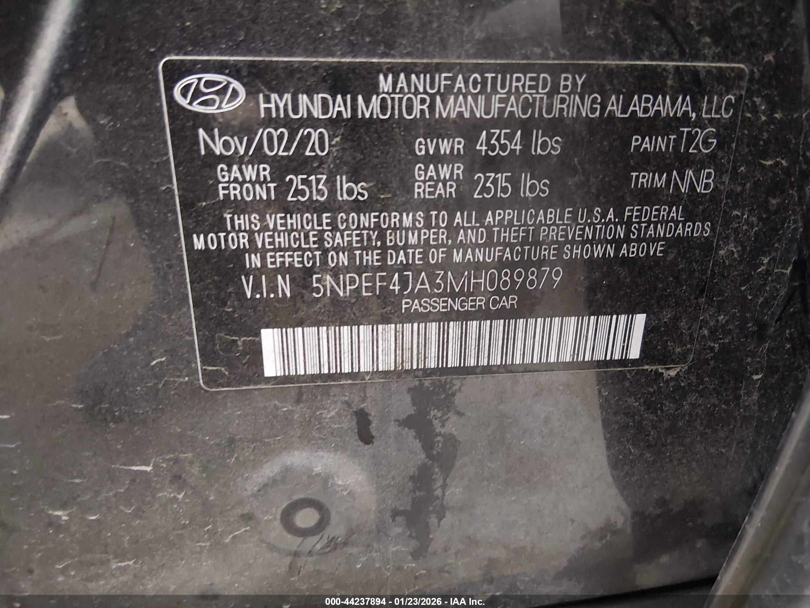HYUNDAI SONATA image 9