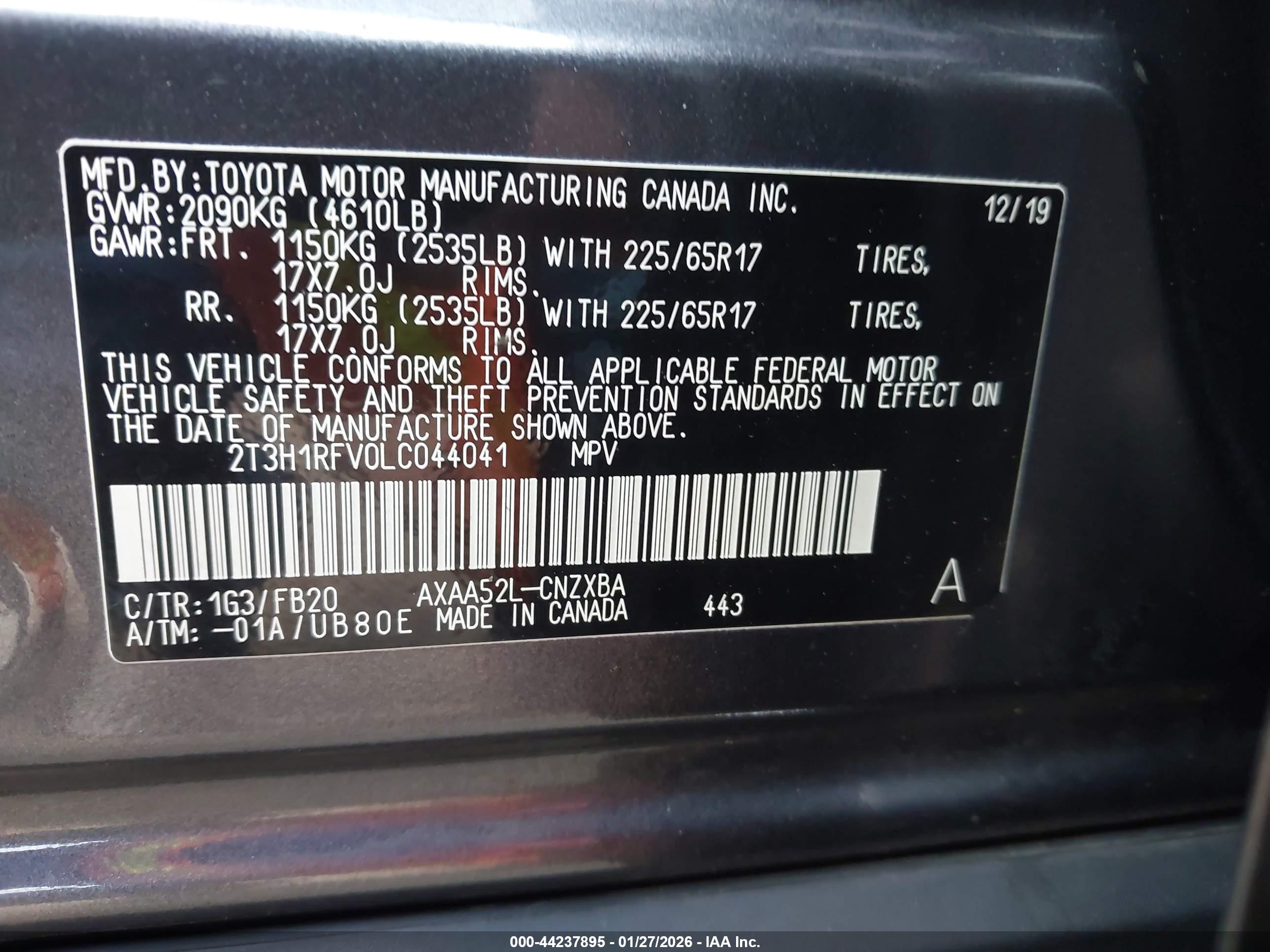 TOYOTA RAV4 image 9