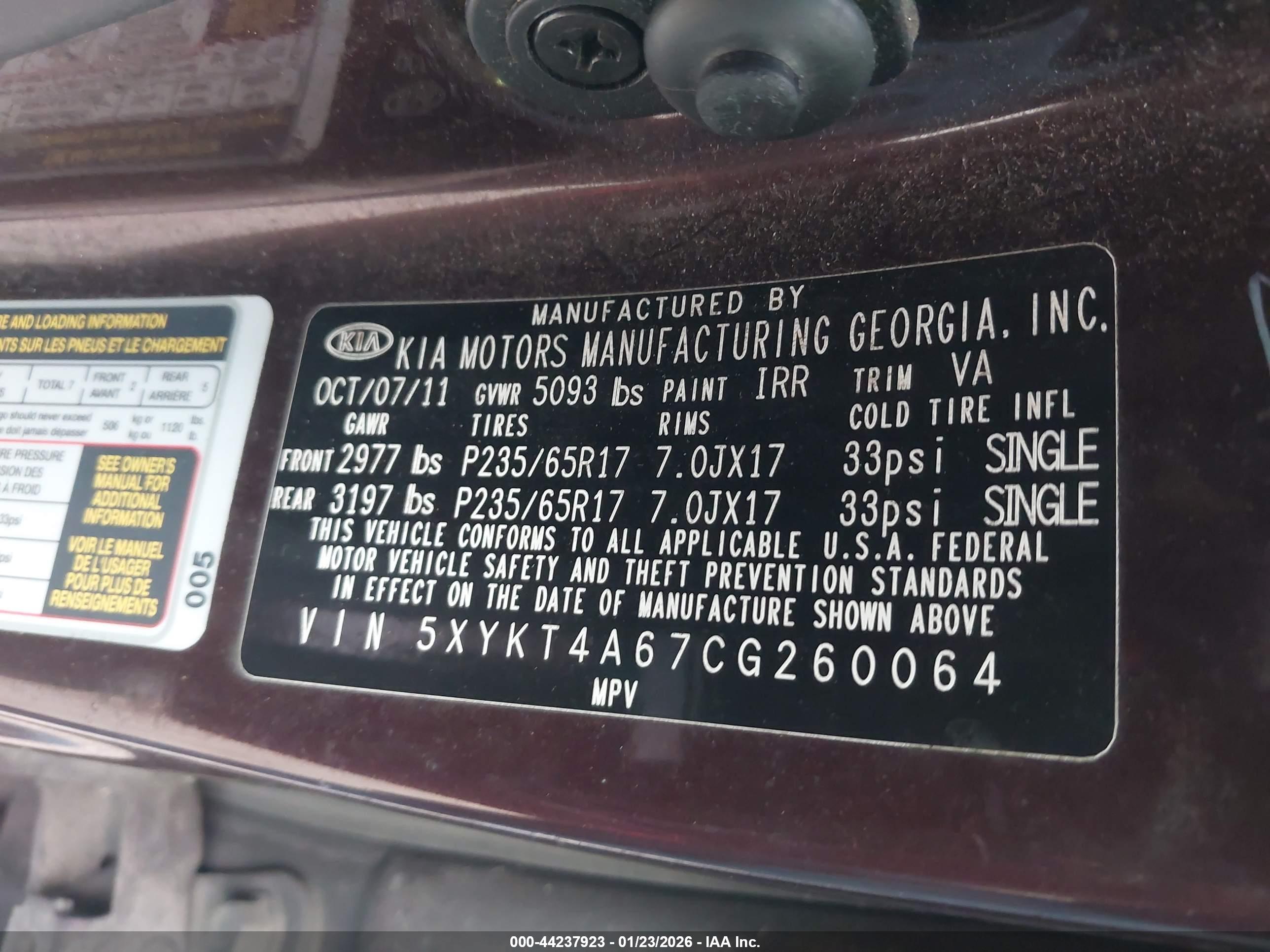 KIA SORENTO image 9