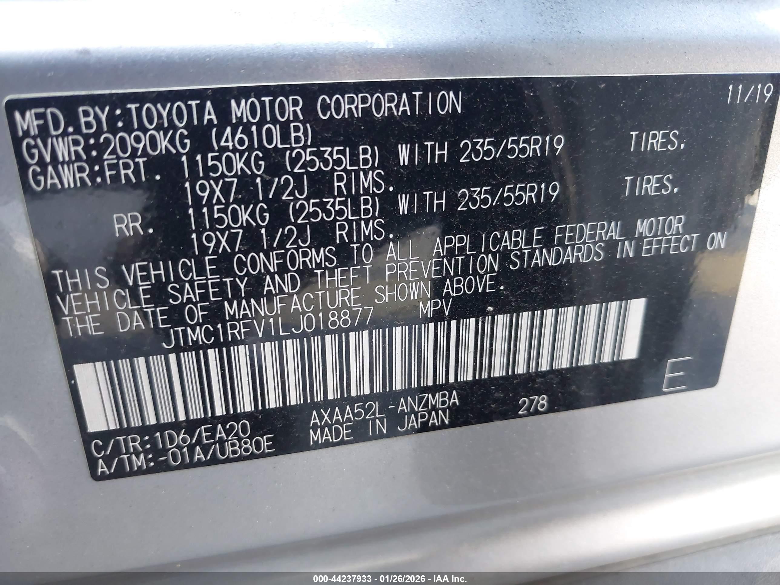 TOYOTA RAV4 image 9