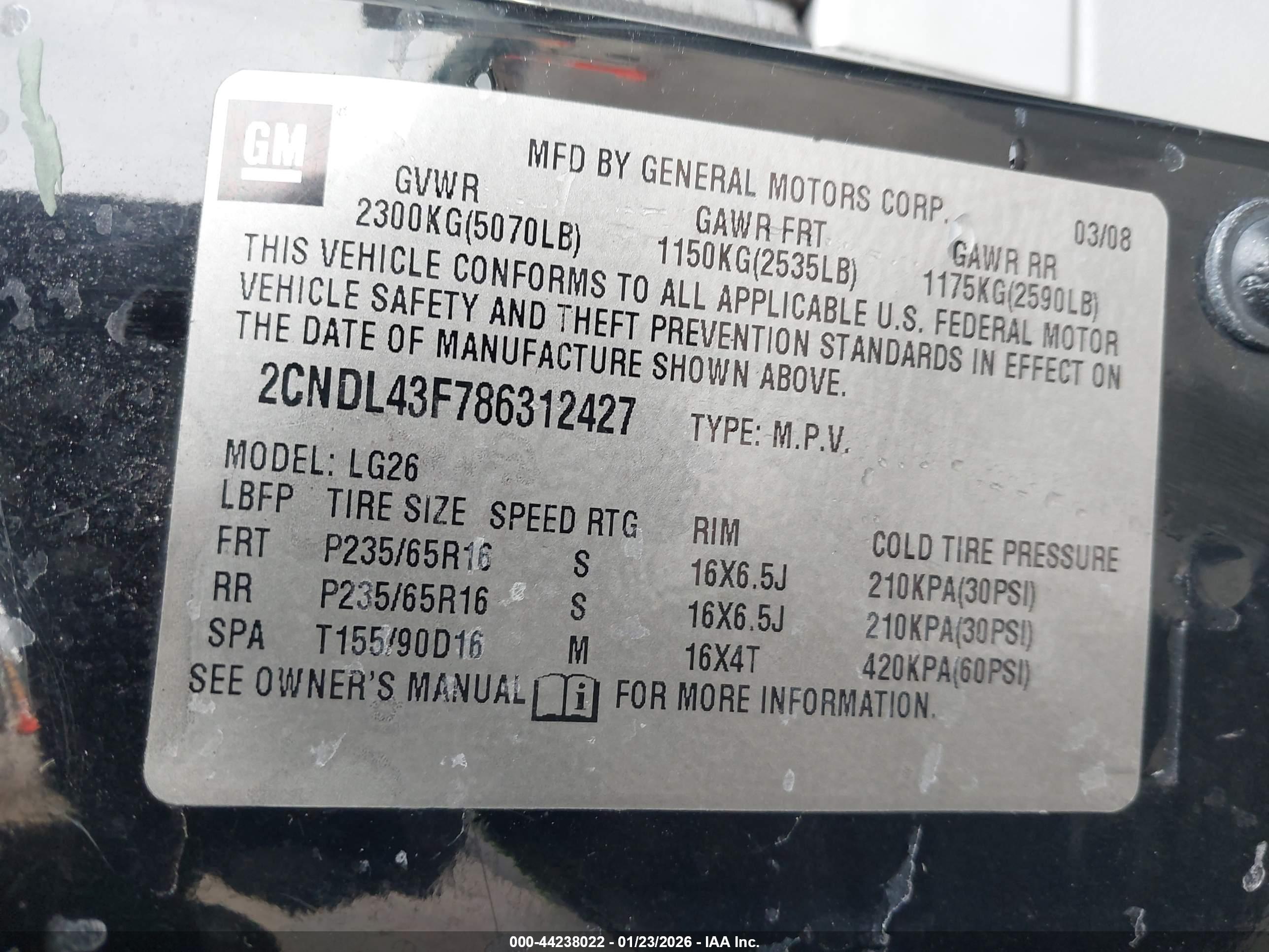 CHEVROLET EQUINOX image 9