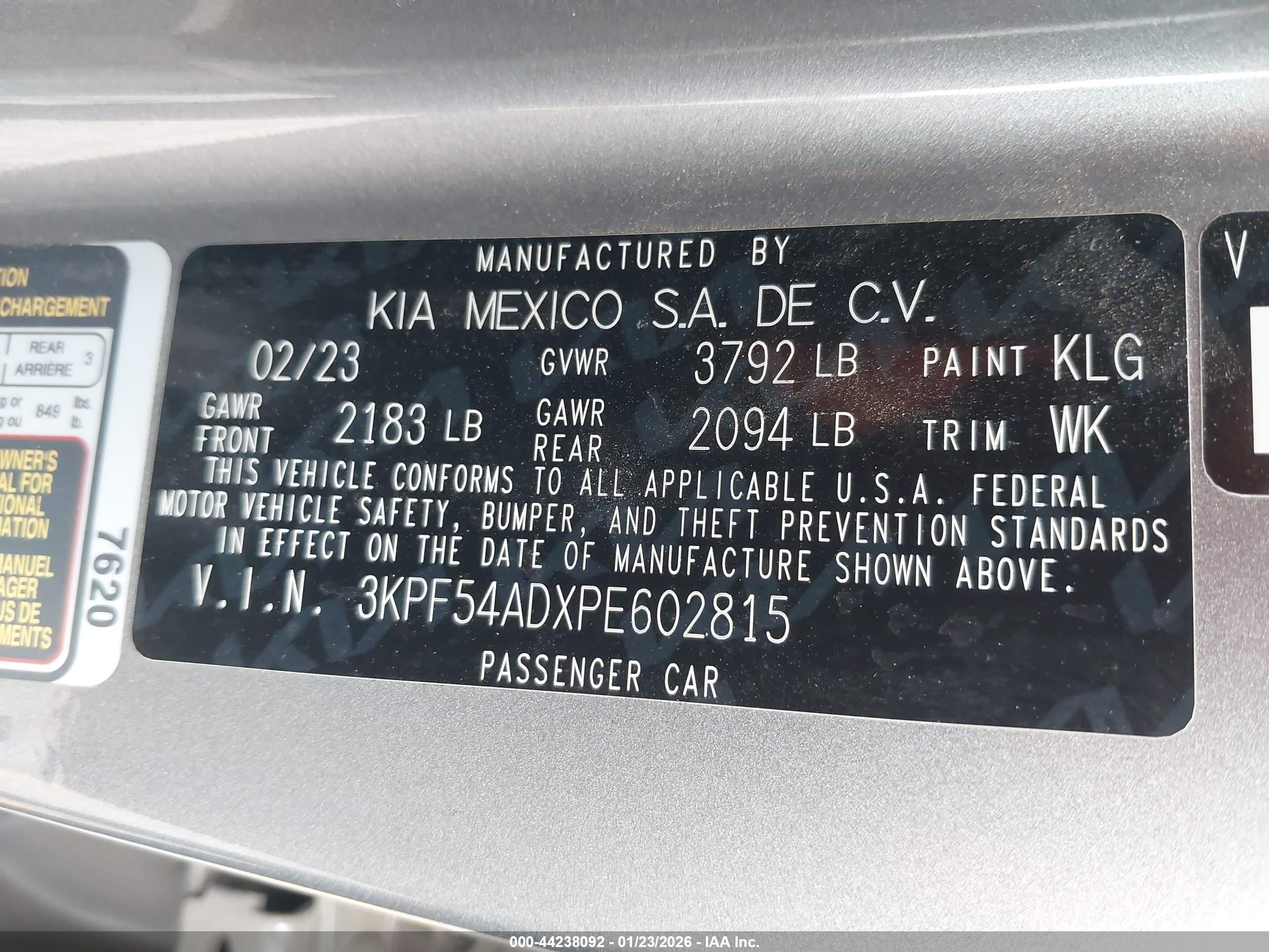 KIA FORTE image 9