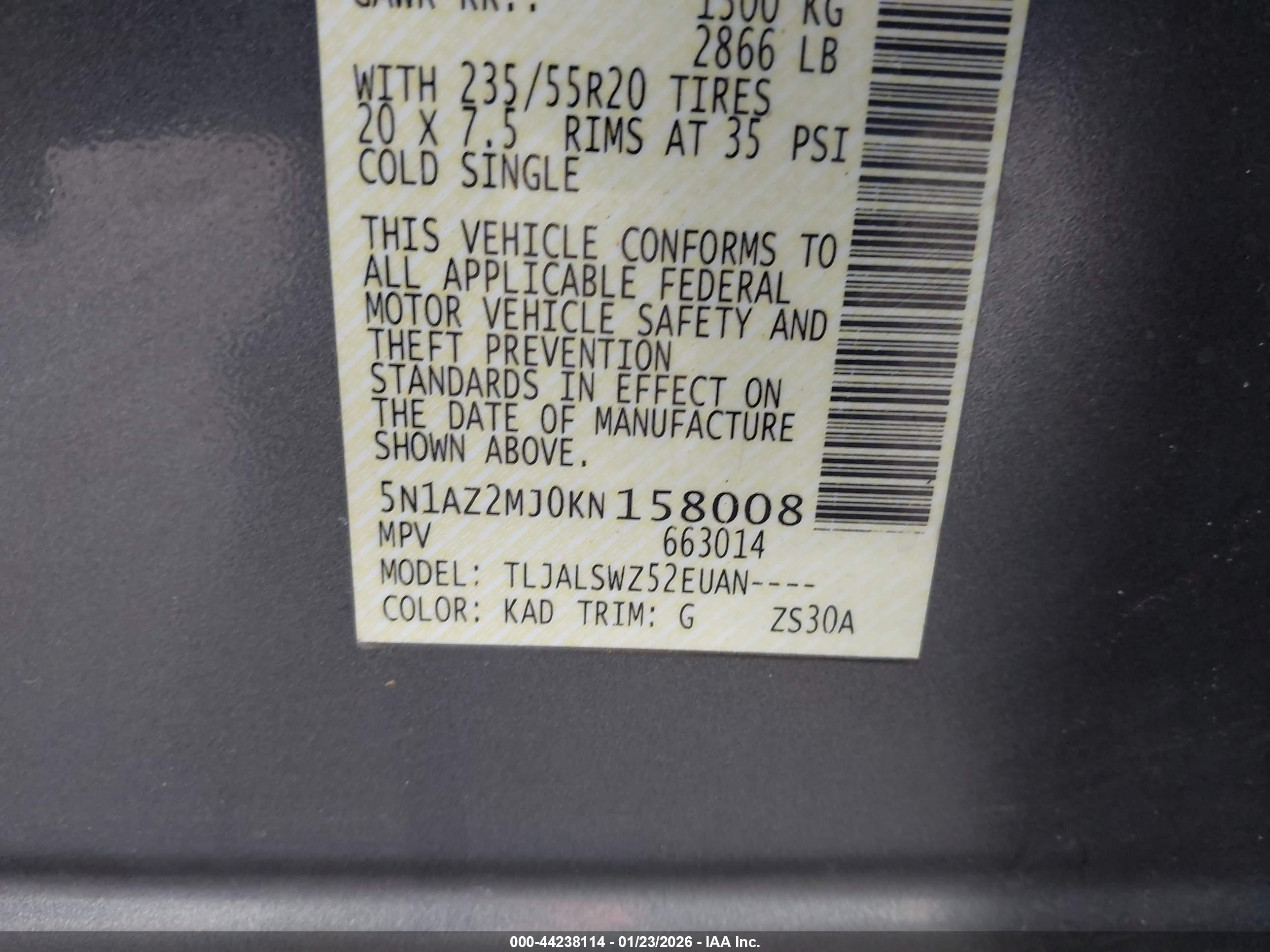 NISSAN MURANO image 9