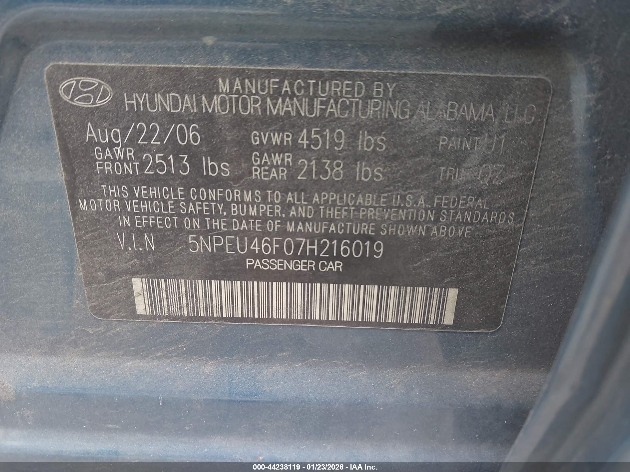 HYUNDAI SONATA image 9