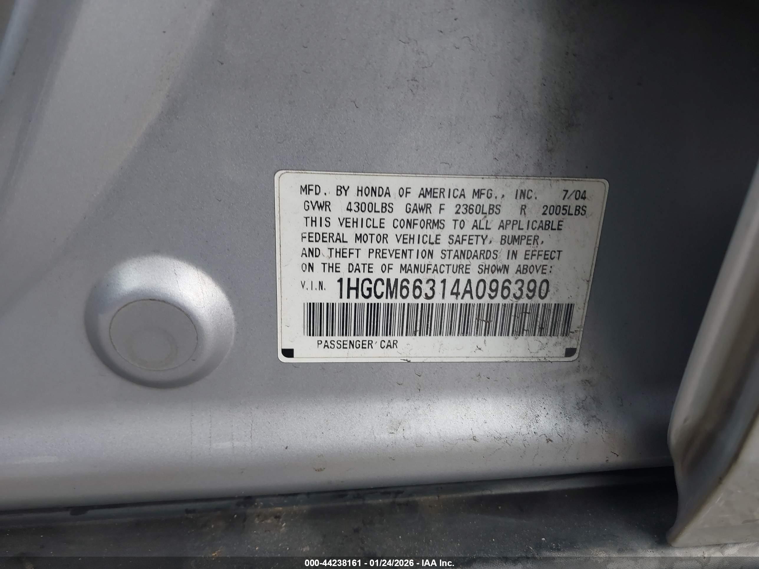 HONDA ACCORD image 9