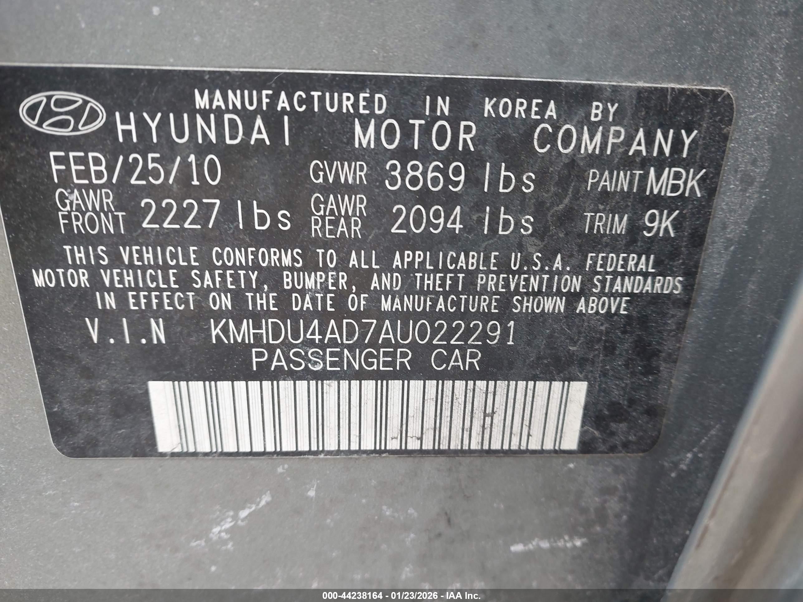 HYUNDAI ELANTRA image 9