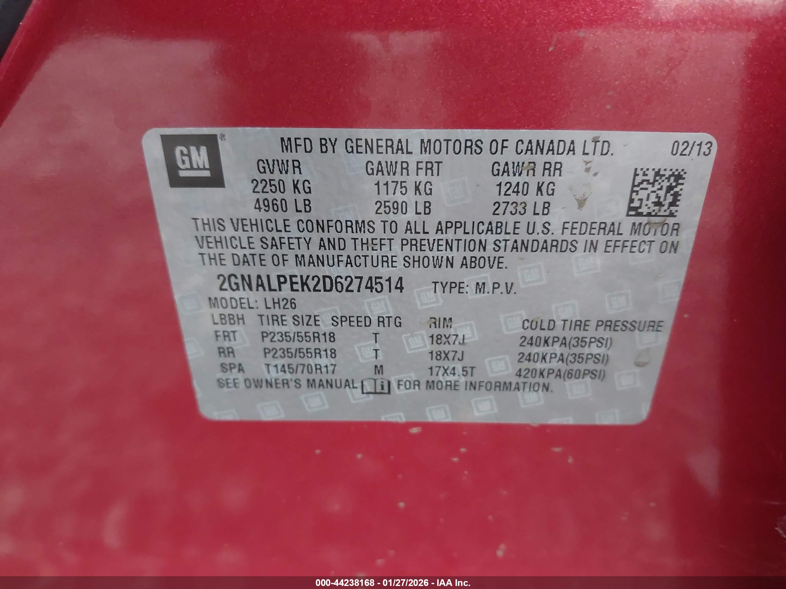 CHEVROLET EQUINOX image 9