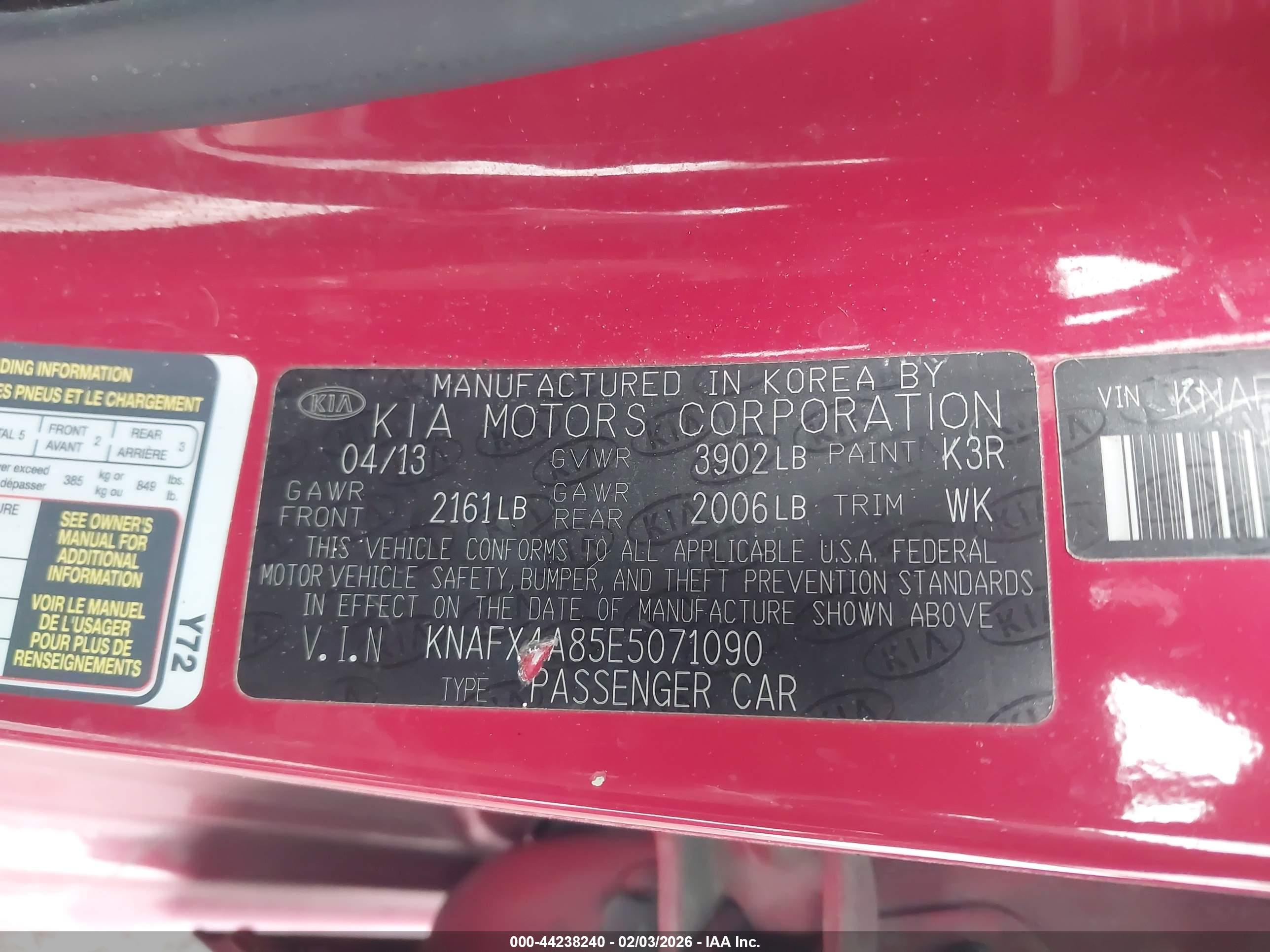 KIA FORTE image 9