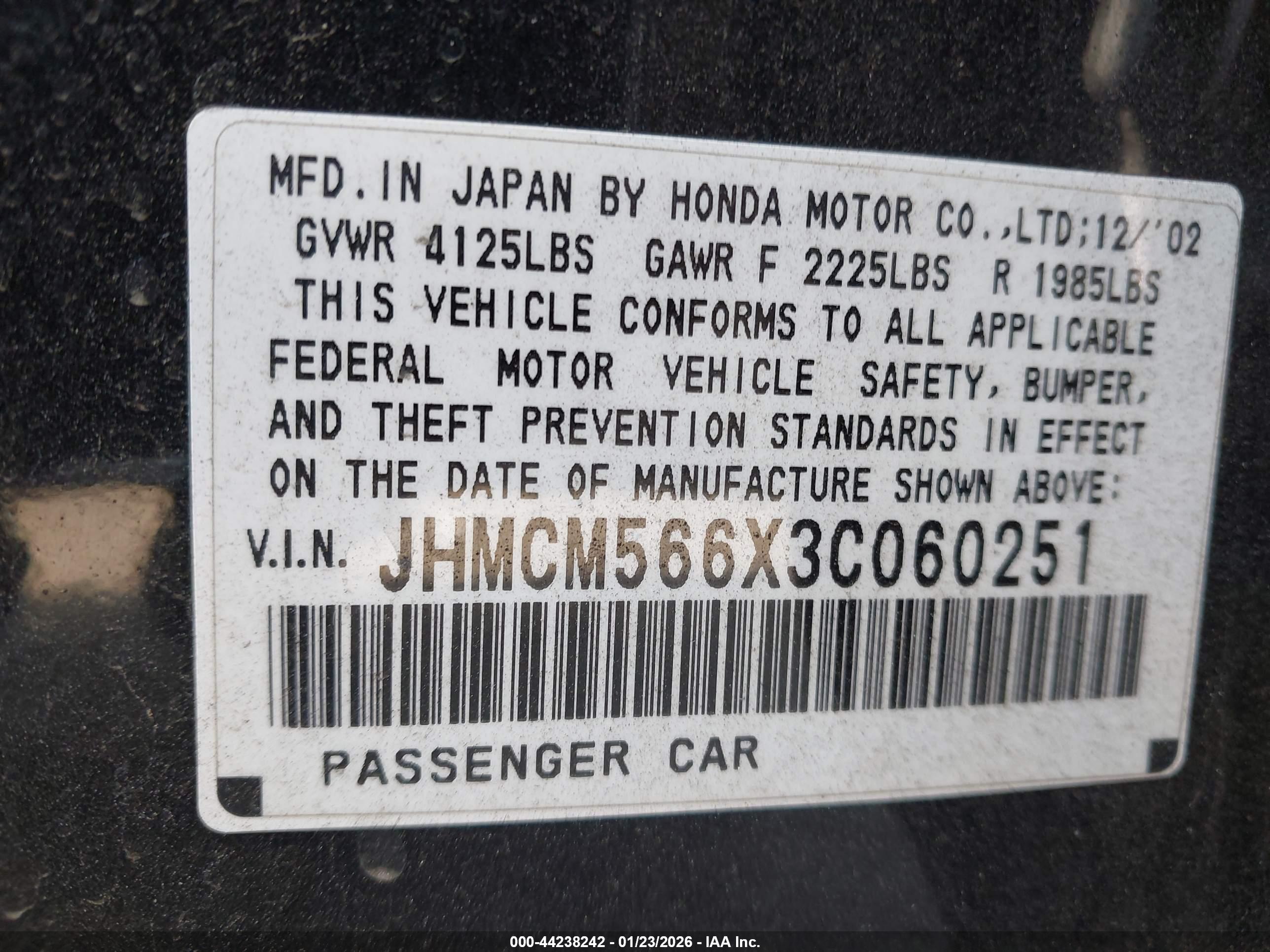 HONDA ACCORD image 9