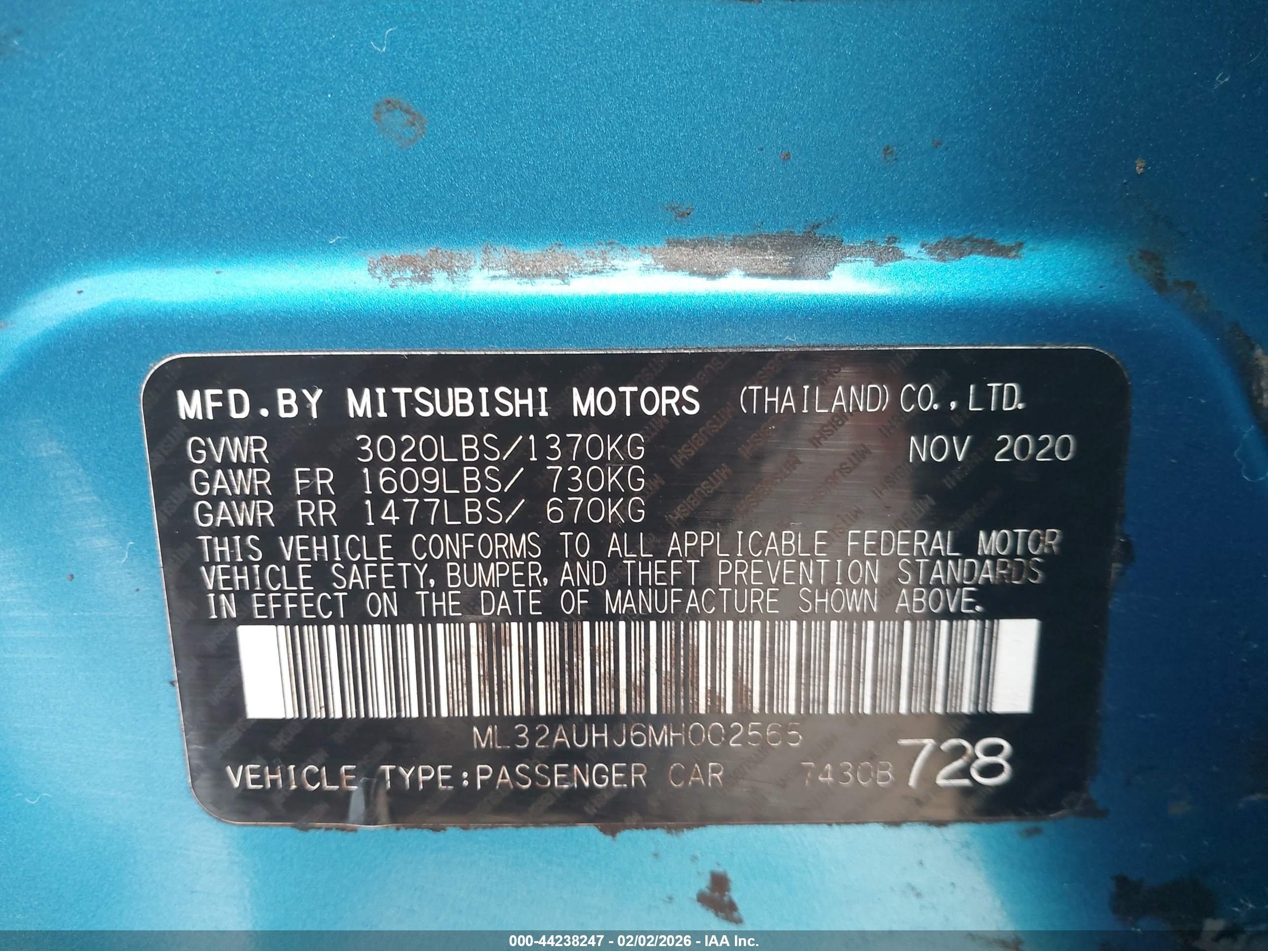 MITSUBISHI MIRAGE image 9