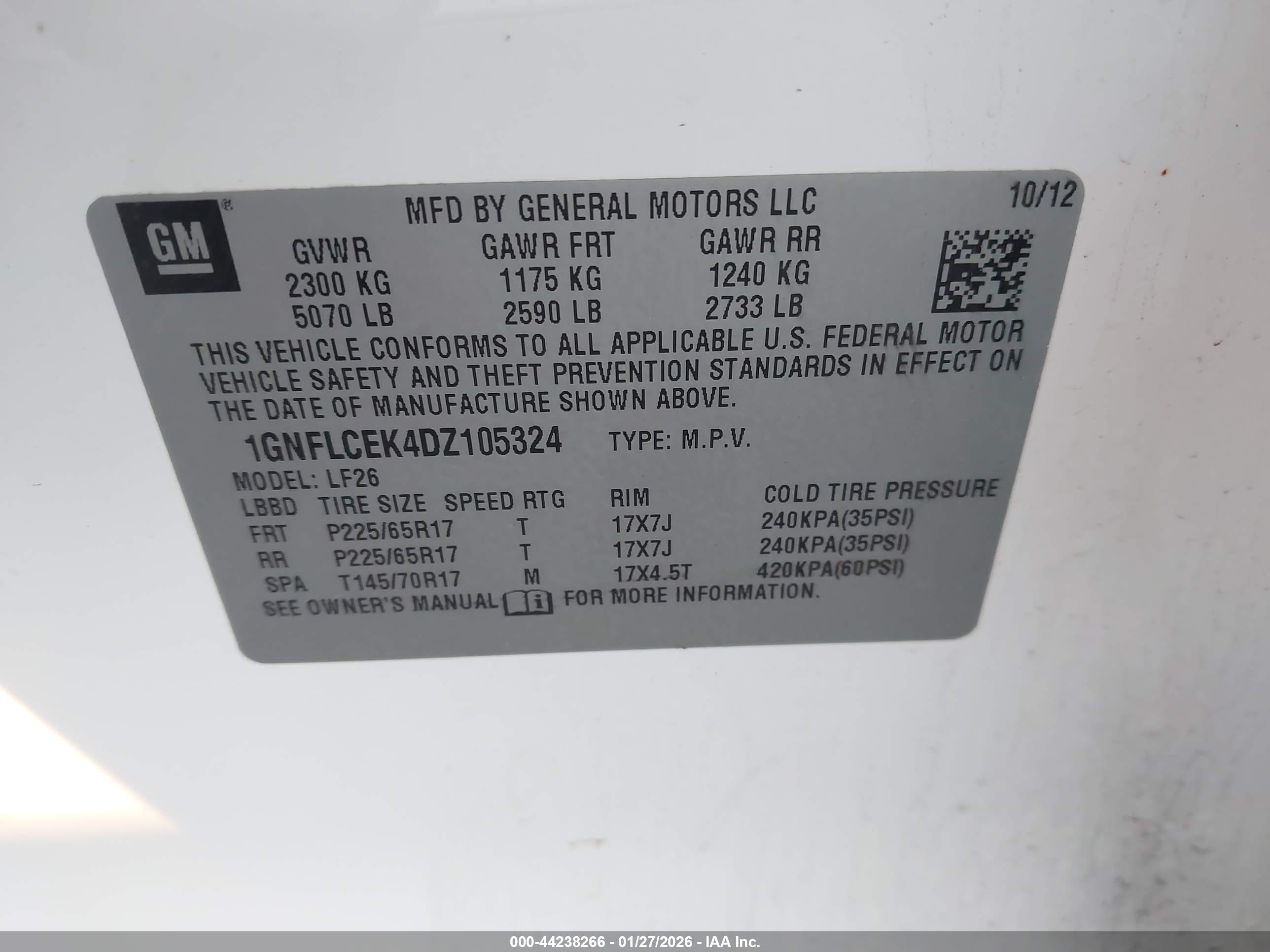 CHEVROLET EQUINOX image 9
