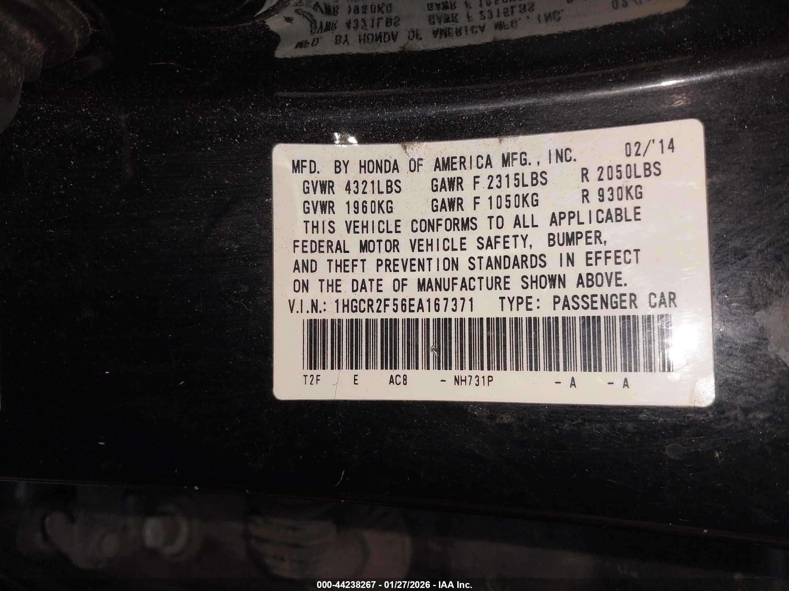 HONDA ACCORD image 9