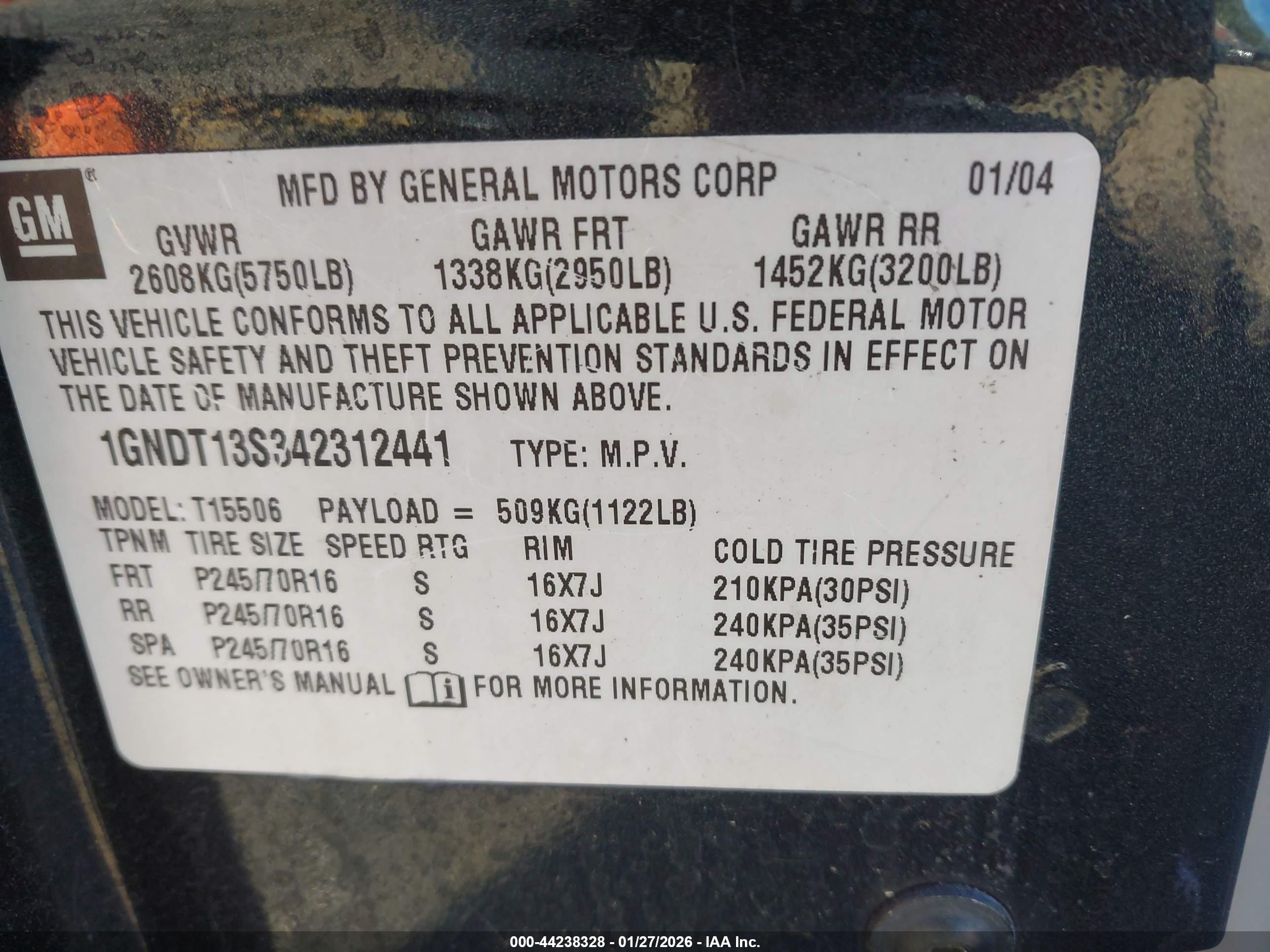 CHEVROLET TRAILBLAZER image 9