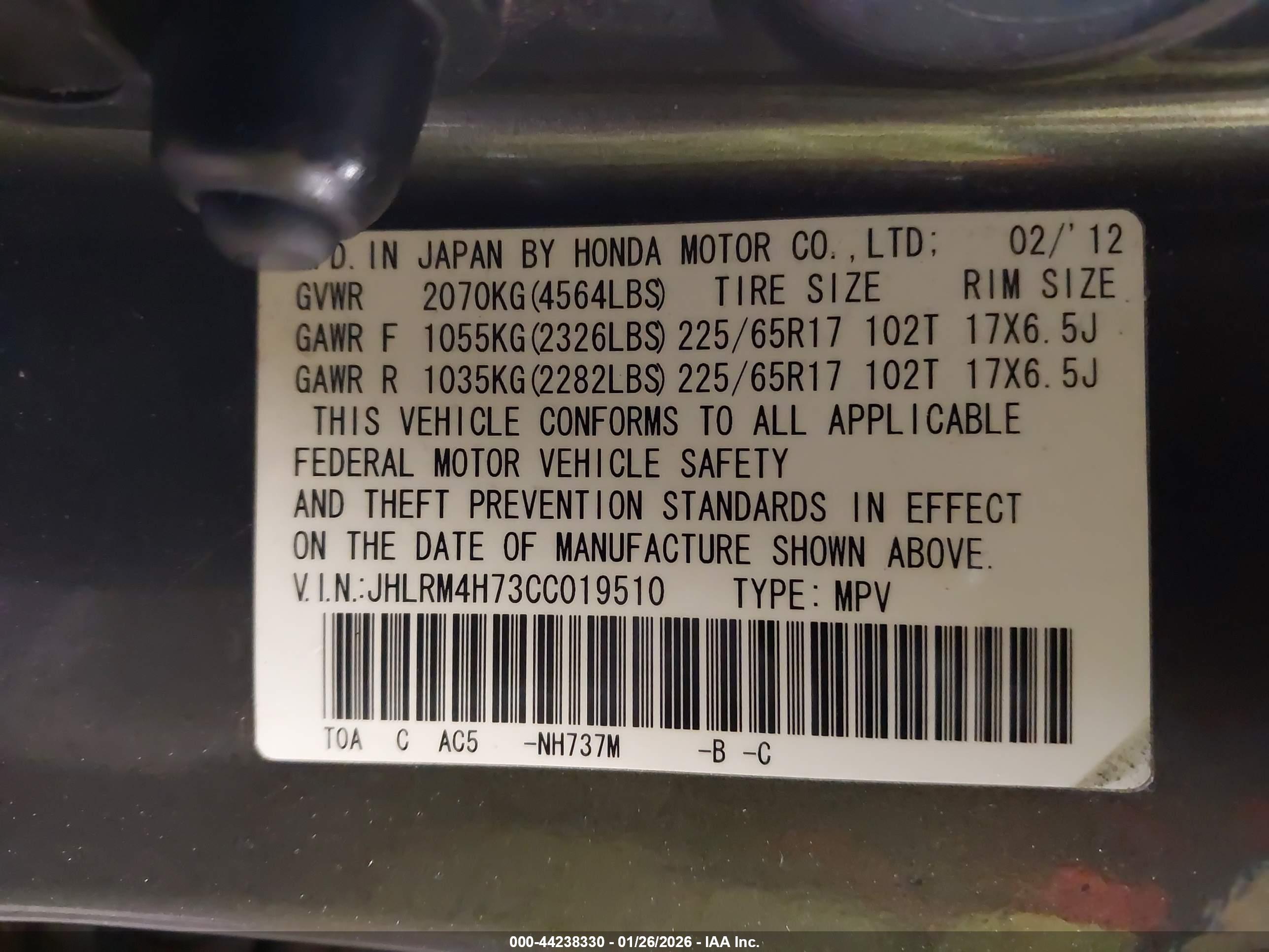 HONDA CR-V image 9