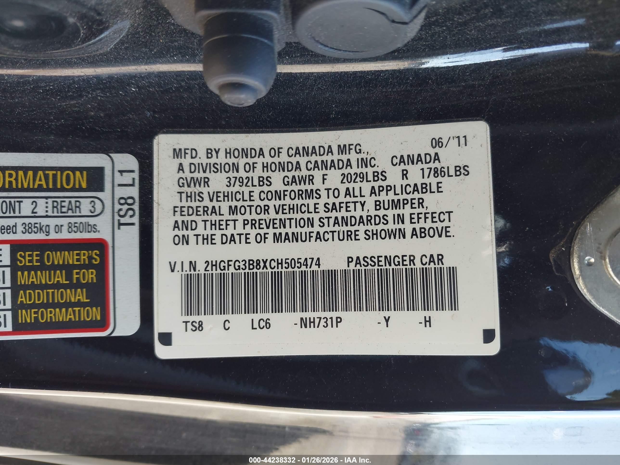 HONDA CIVIC image 9