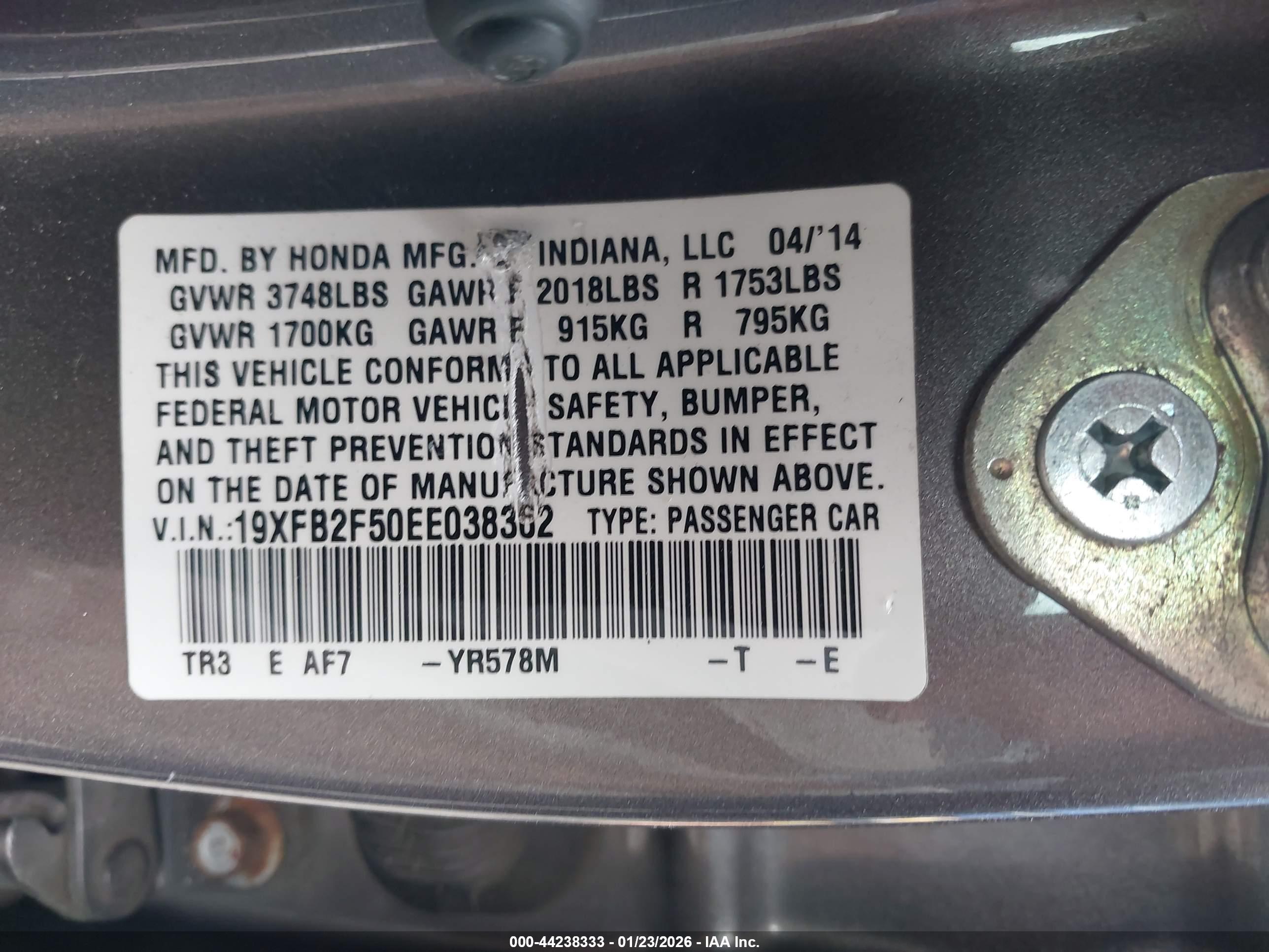 HONDA CIVIC image 9