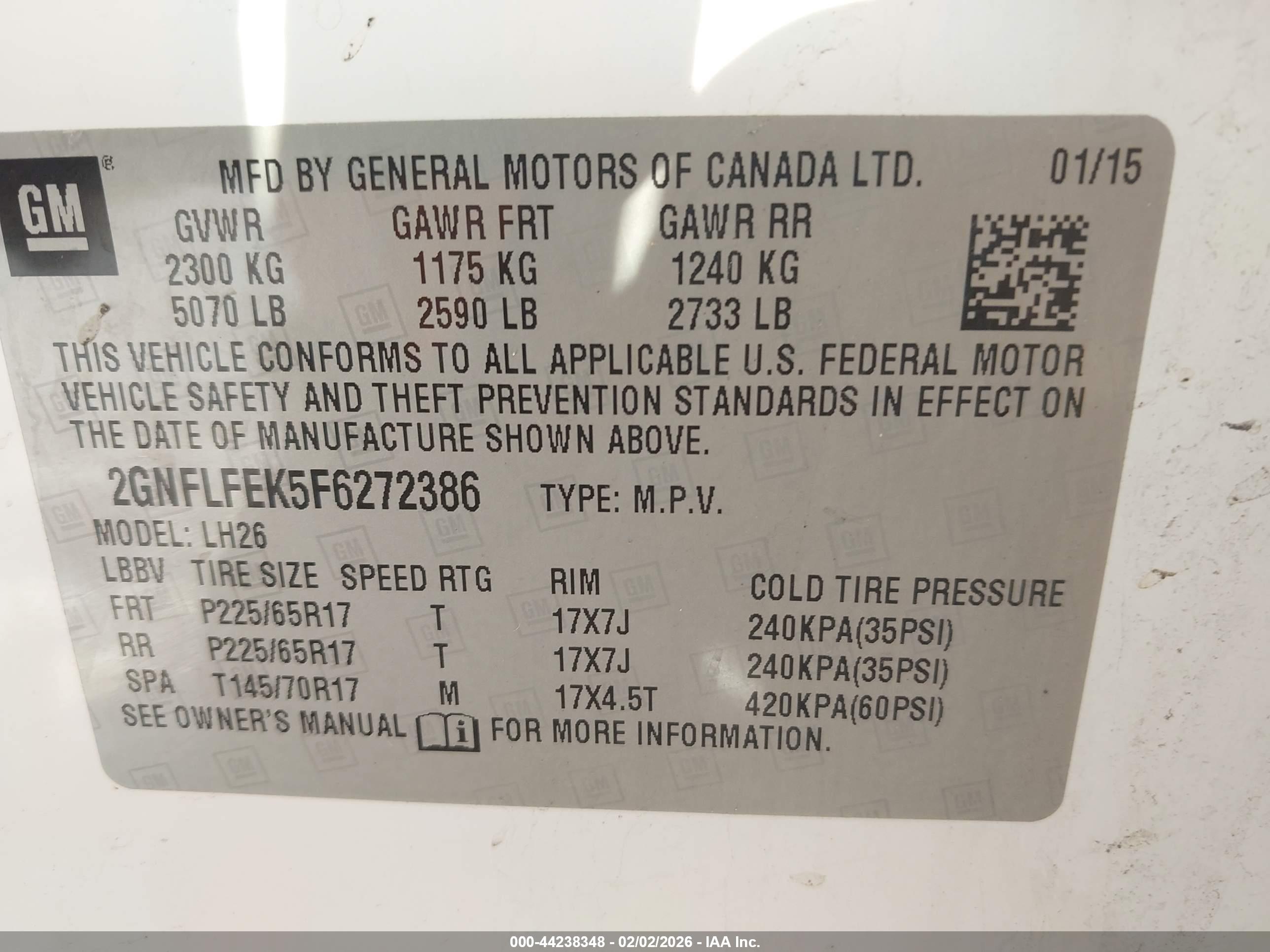 CHEVROLET EQUINOX image 9
