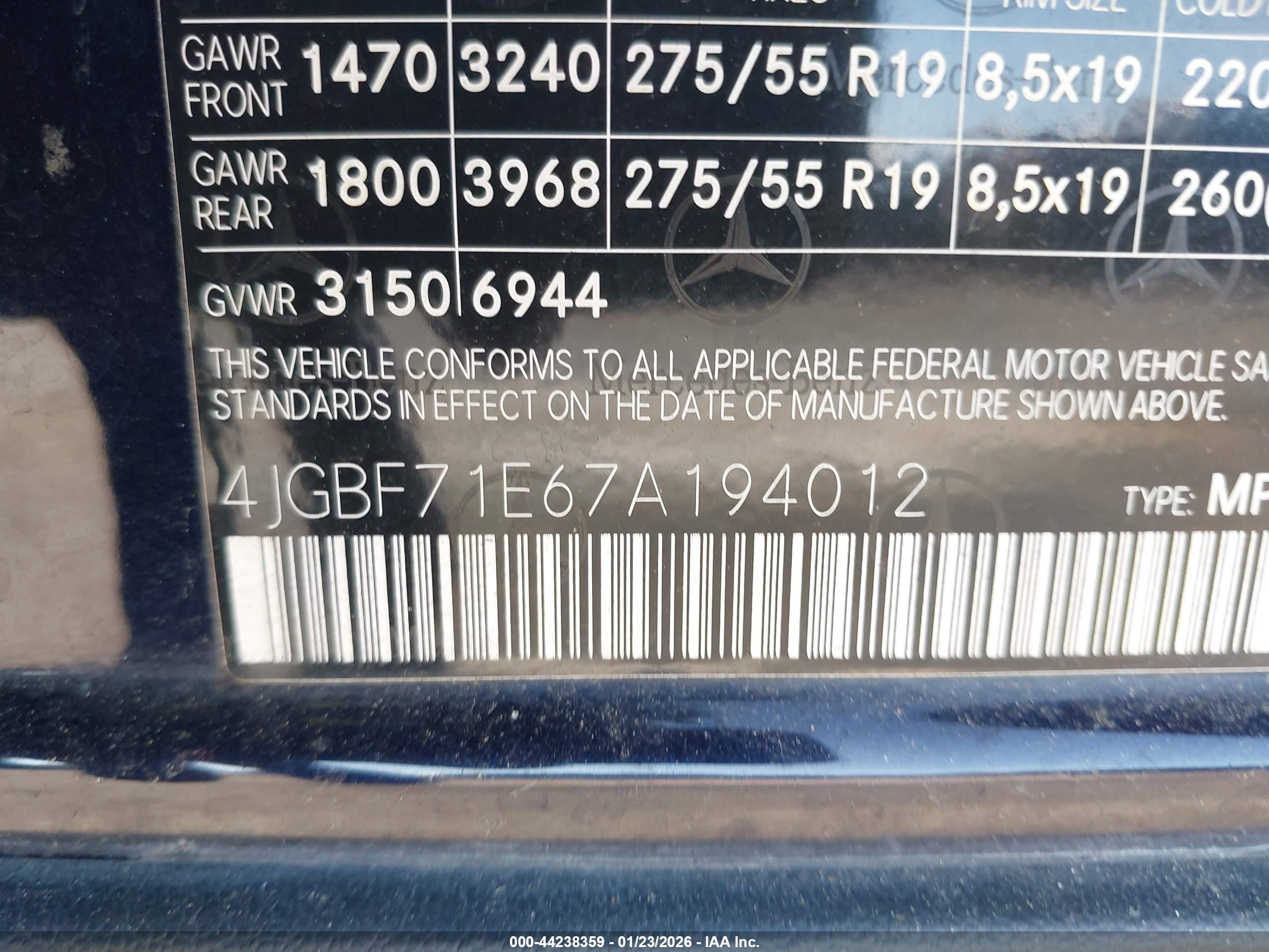 MERCEDES-BENZ GL image 9