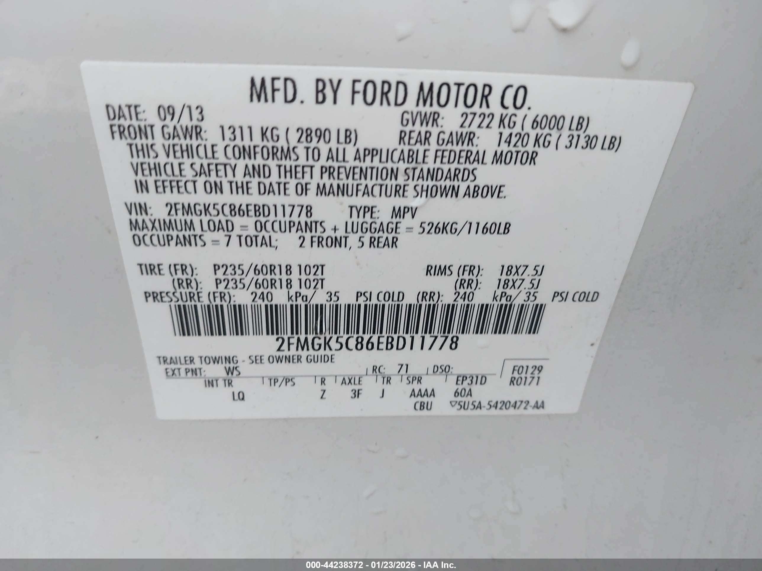 FORD FLEX image 9