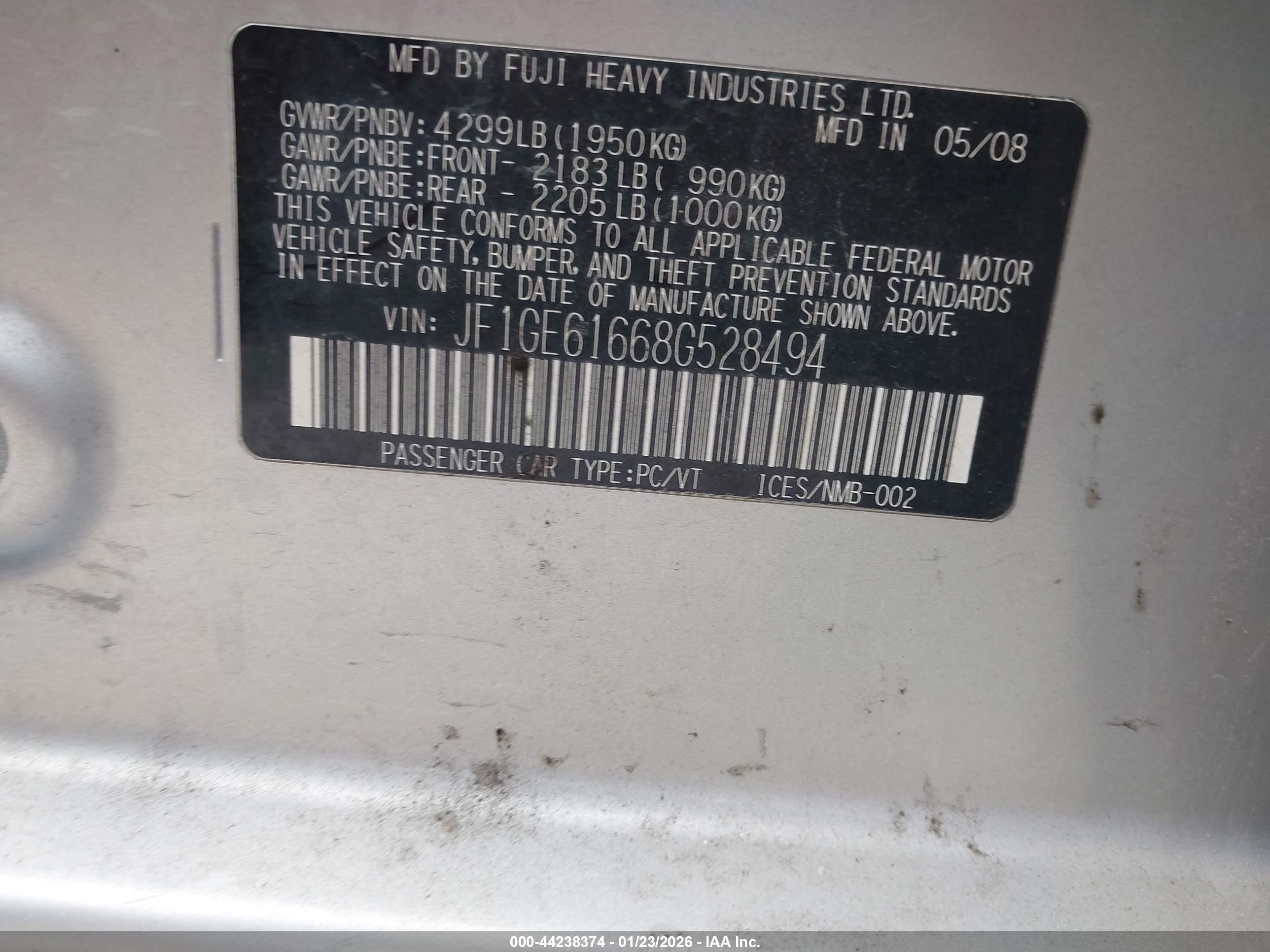 SUBARU IMPREZA image 9