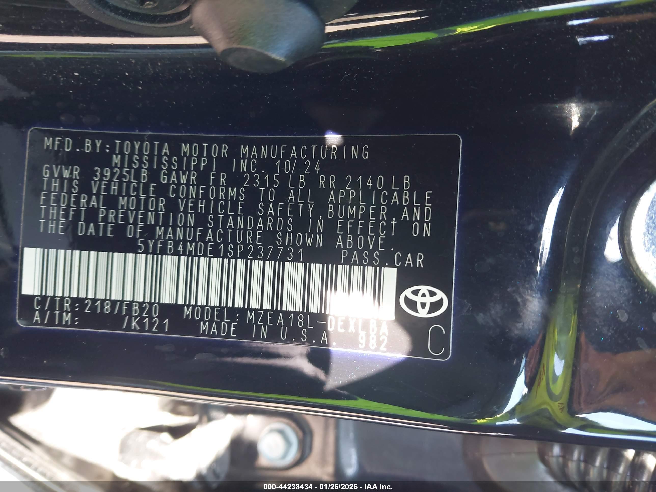 TOYOTA COROLLA image 9