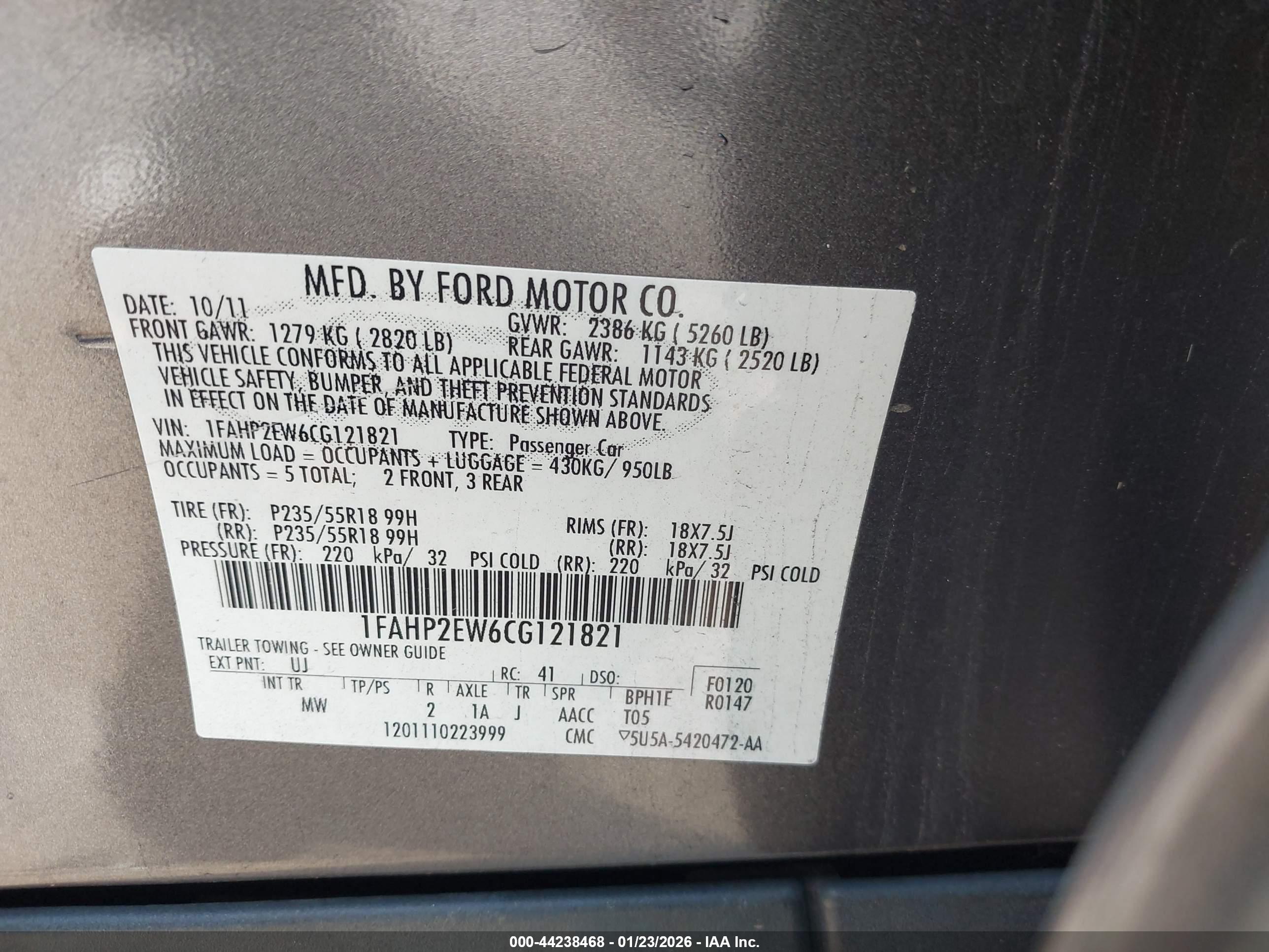 FORD TAURUS image 9